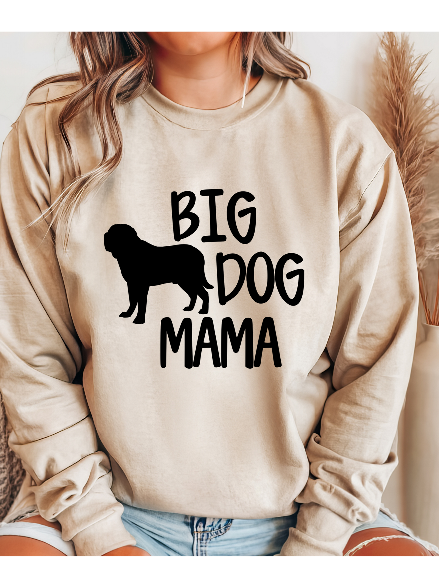 Big Dog Mama w/ Mastiff