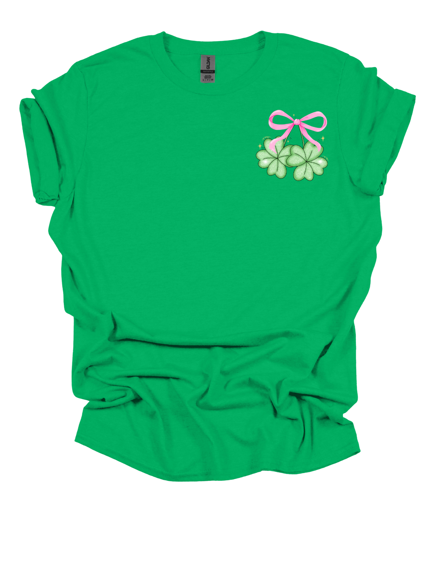 Ribbon Shamrocks T Shirt/ Sweatshirt