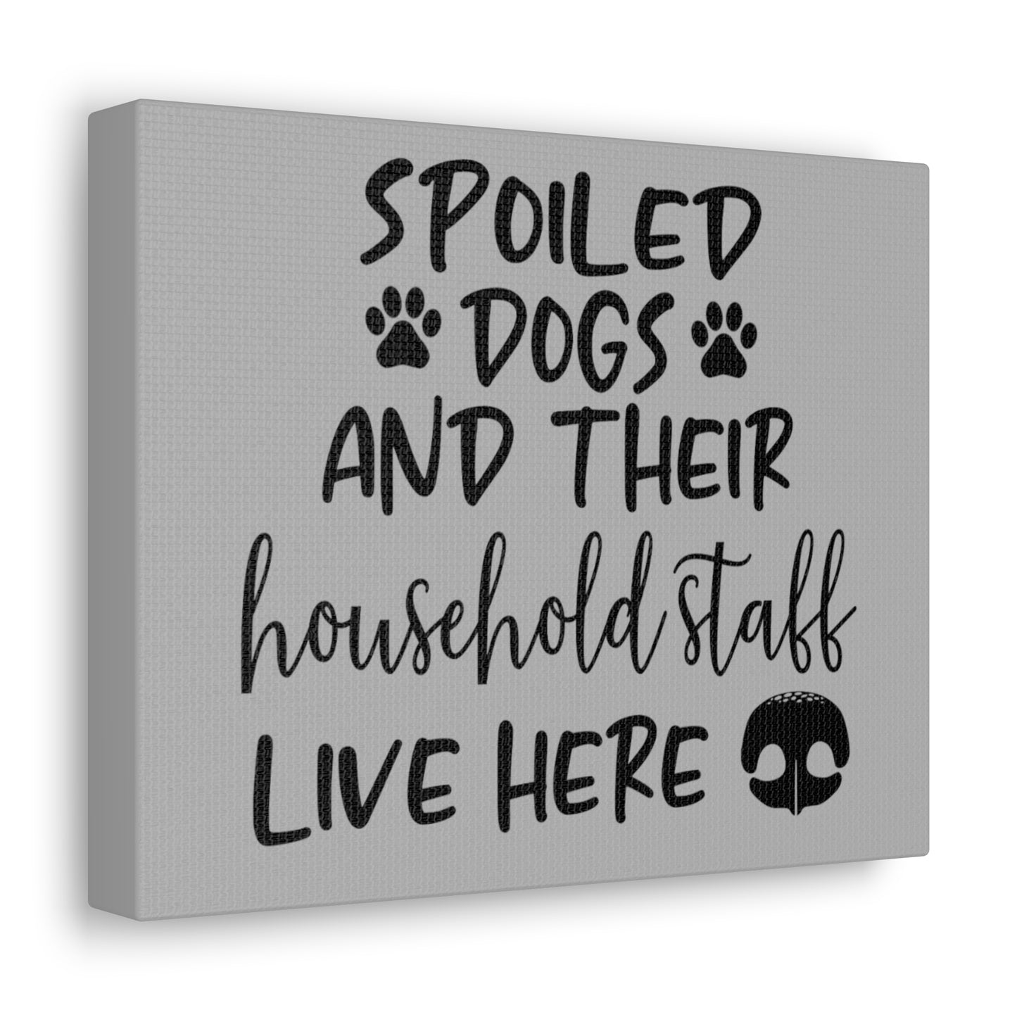 Spoiled Dogs Canvas Gallery Wraps 10″ x 8″ Premium Gallery Wraps (1.25″)