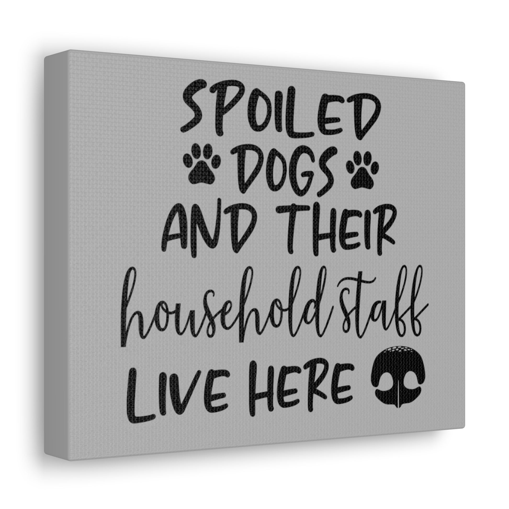 Spoiled Dogs Canvas Gallery Wraps 10″ x 8″ Premium Gallery Wraps (1.25″)