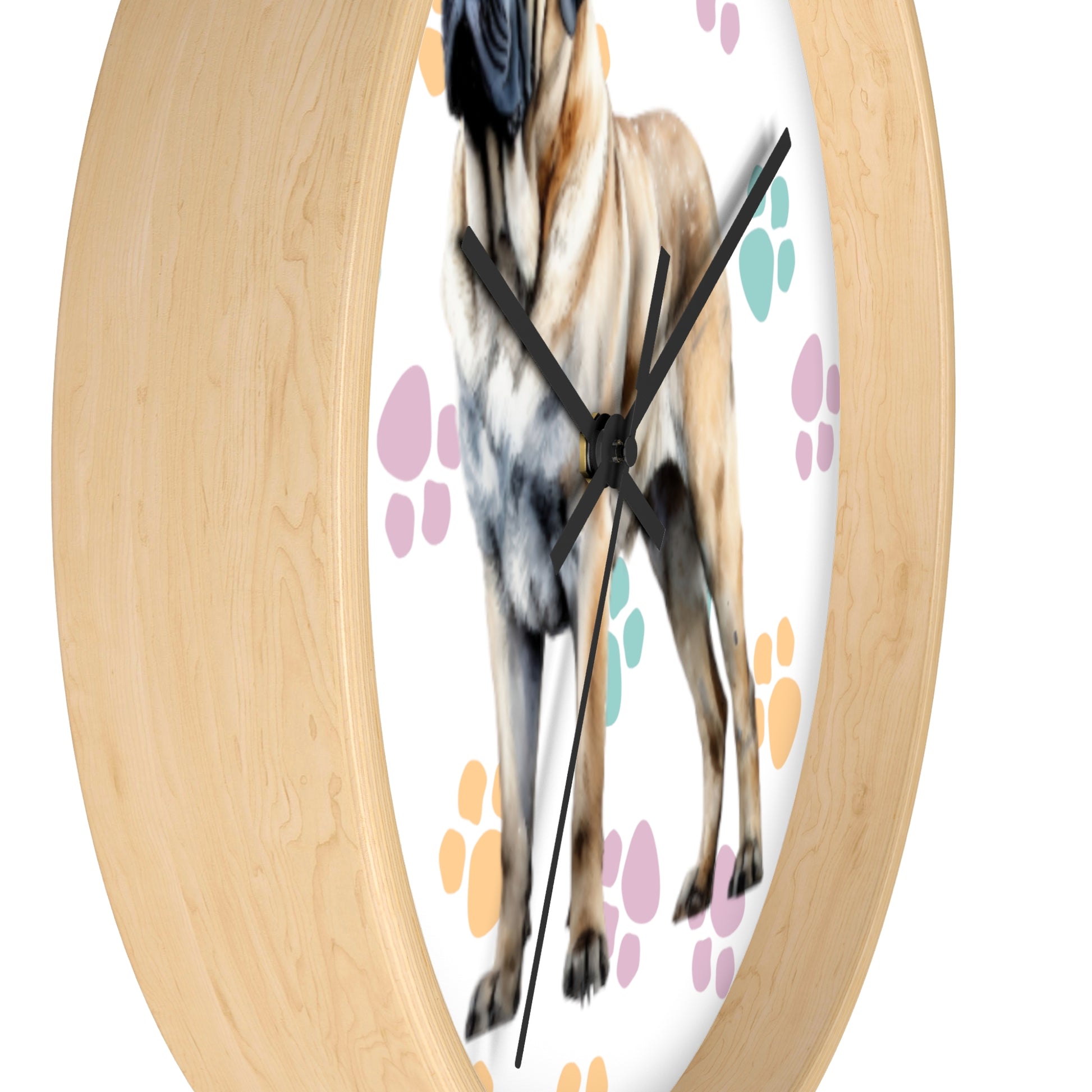 English Mastiff Wall Clock