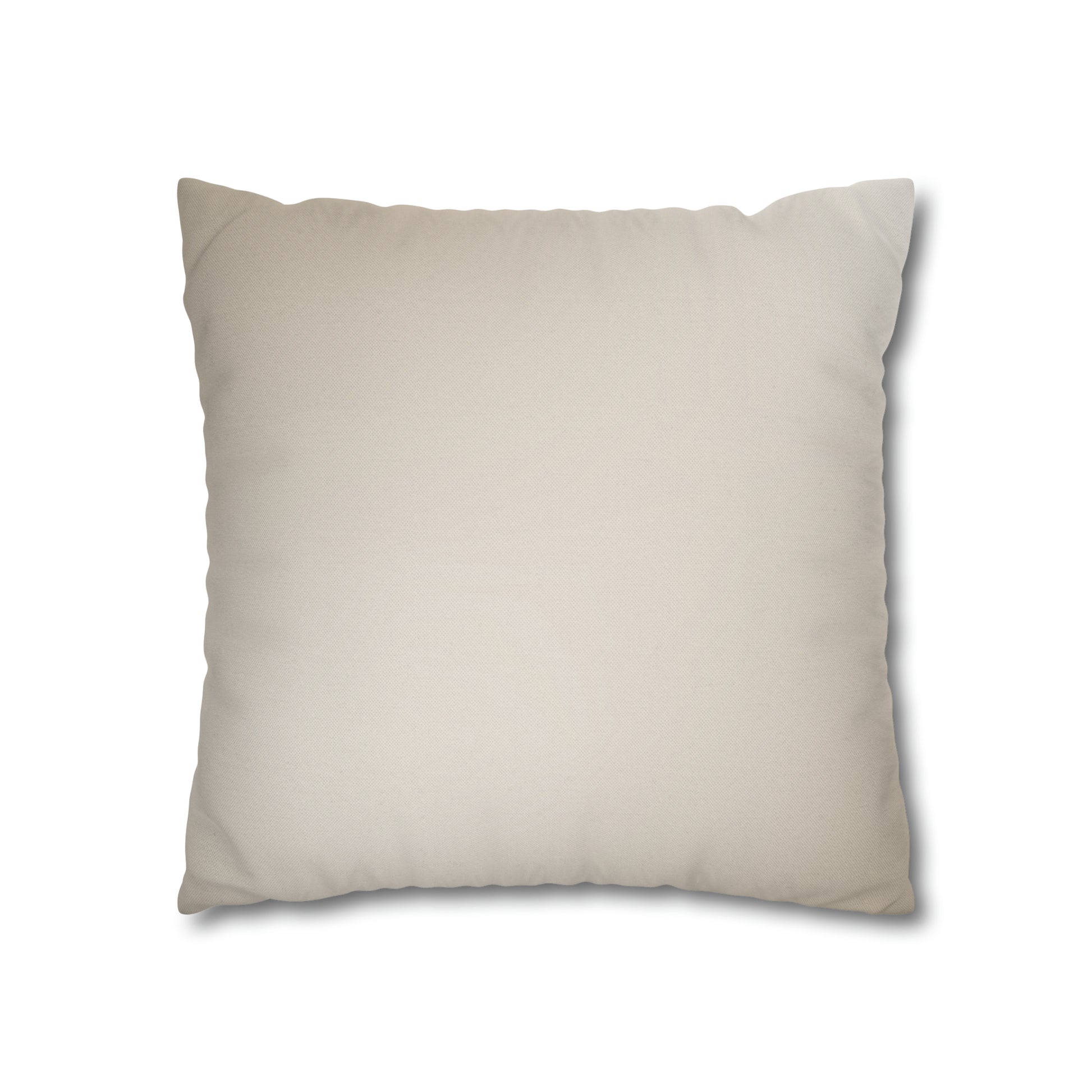 No Humans Spun Polyester Square Pillow Case