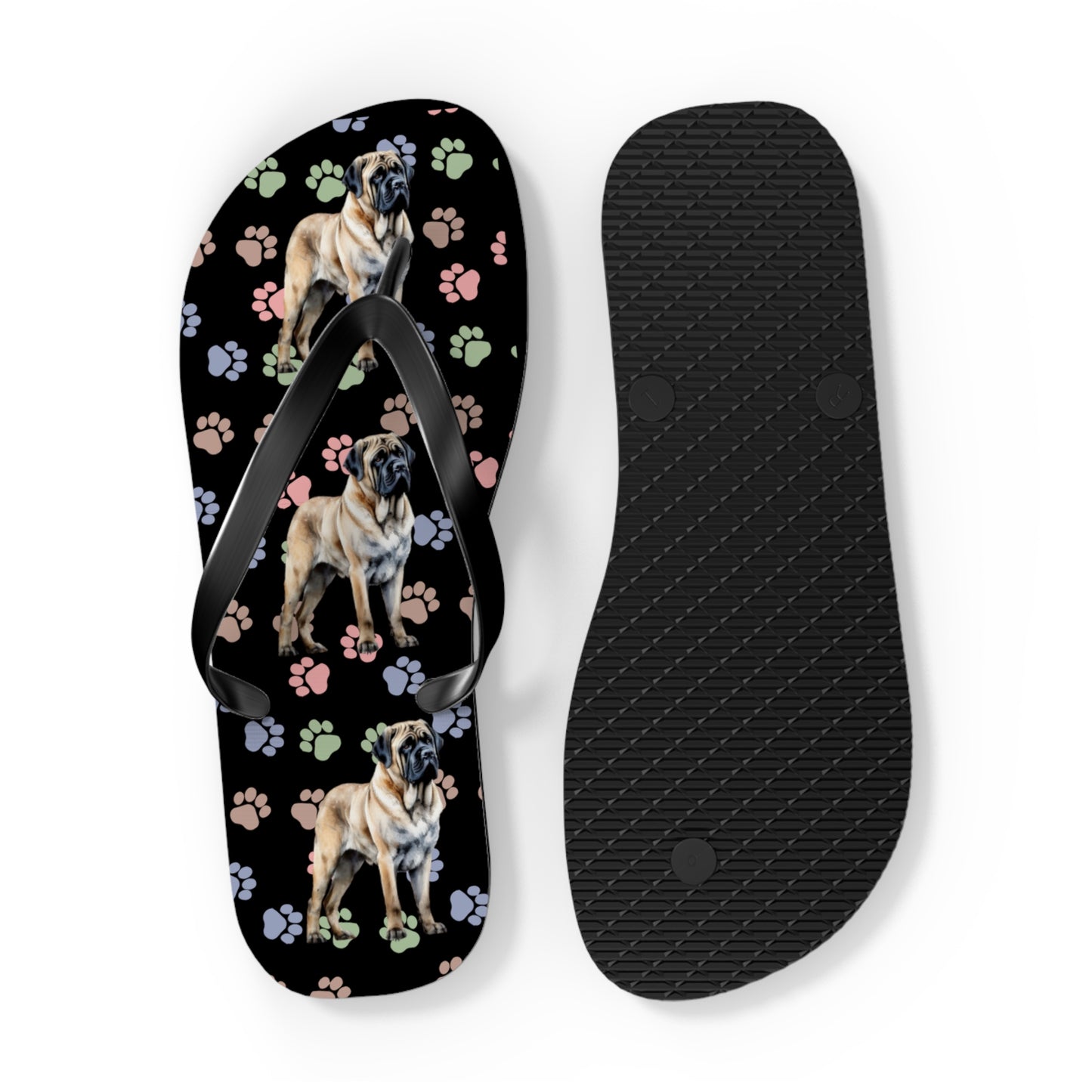 English Mastiff Flip Flops