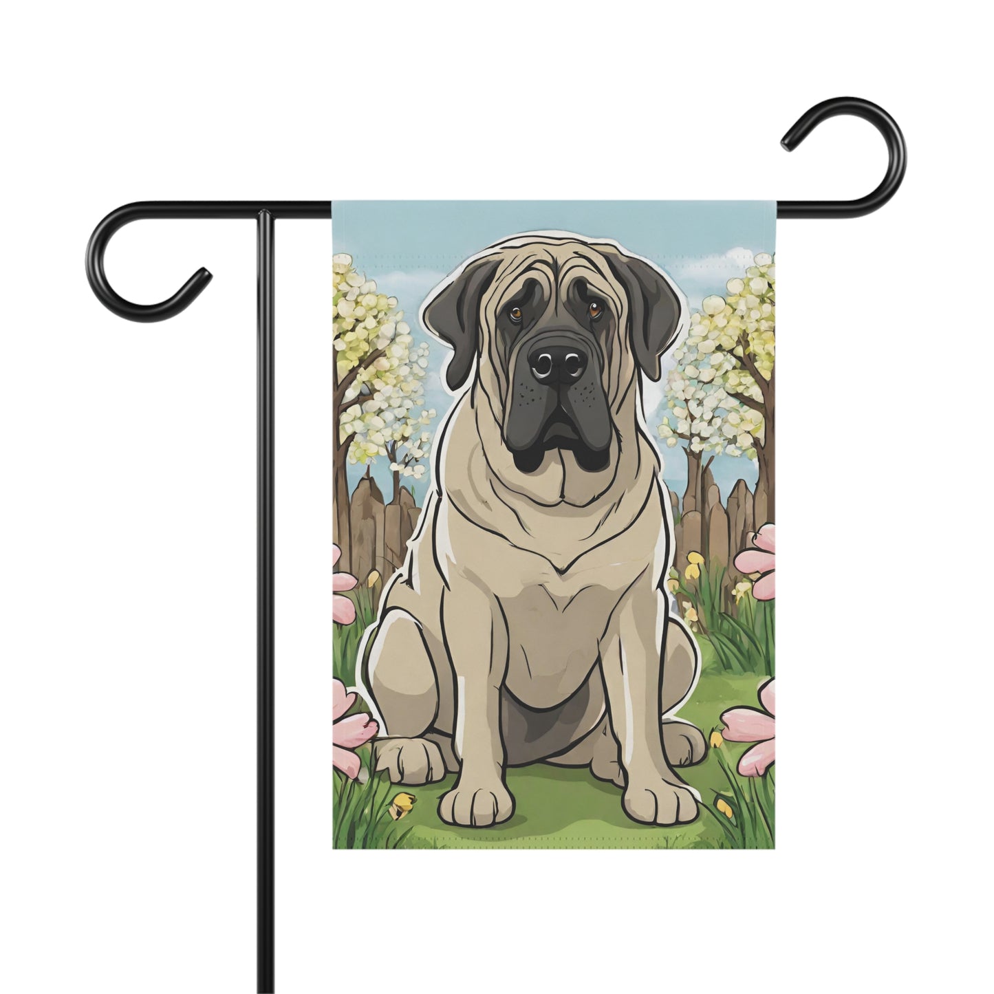 Mastiff Garden Flag 1 12'' × 18''