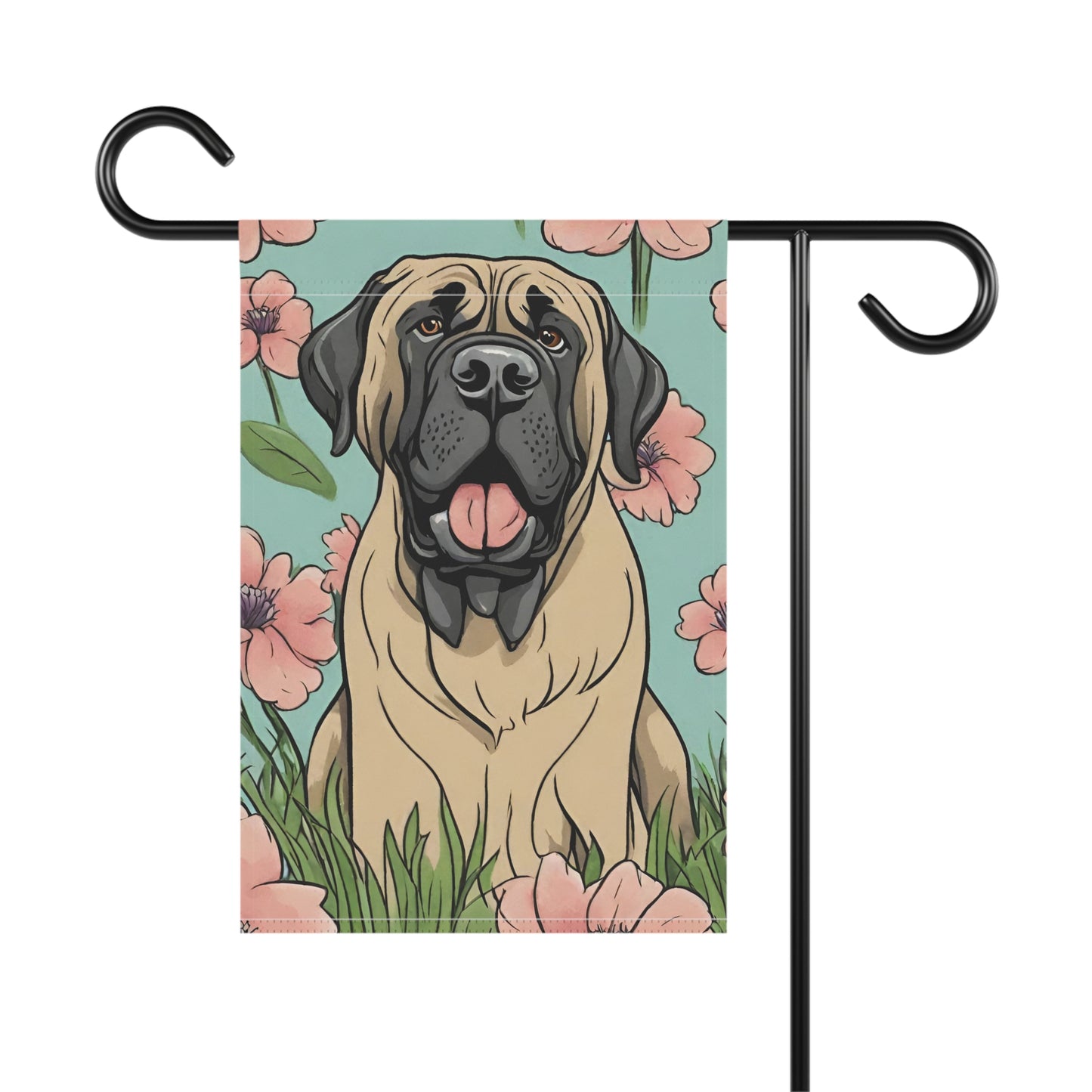 Mastiff Spring Garden Flag #2