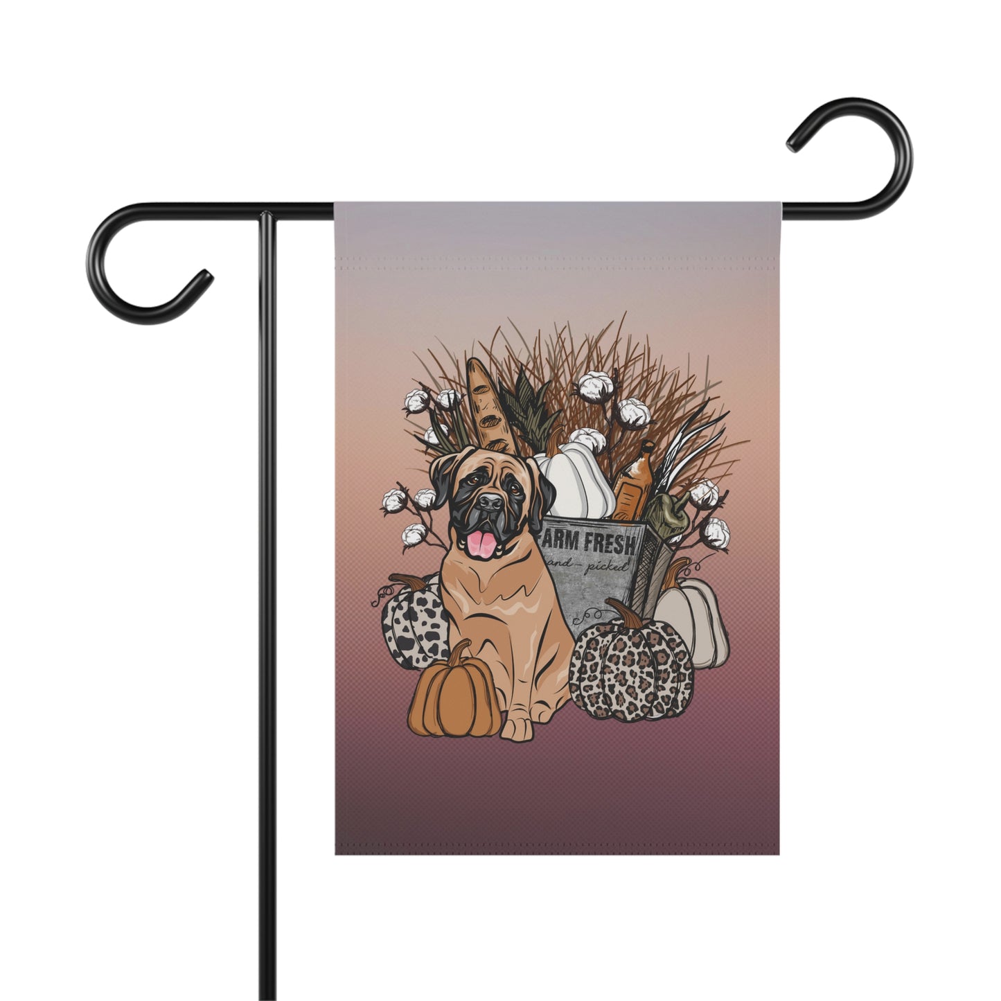 Mastiff Farm Fresh Garden Flag