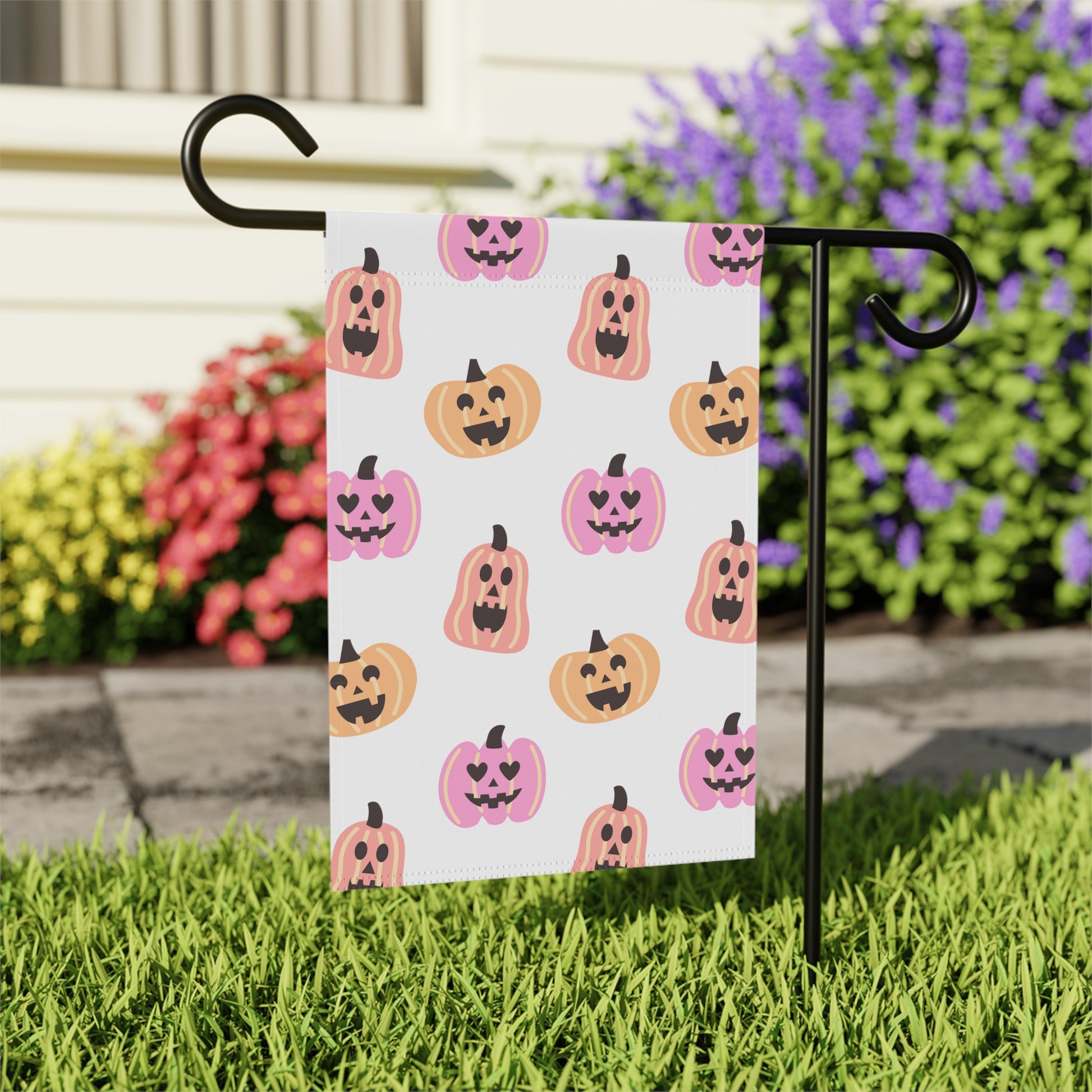 Halloween Pumpkins Garden Flag