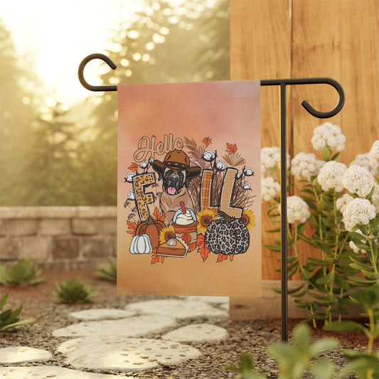 Mastiff Fall Garden & House Banner