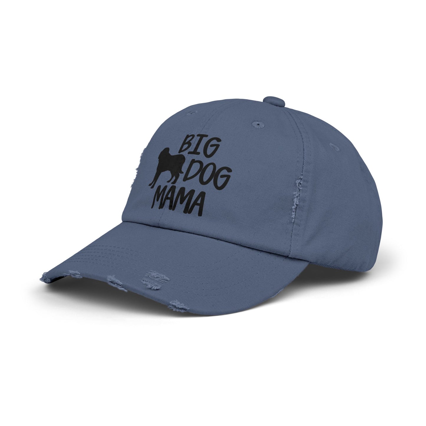 Big Dog Mama Unisex Distressed Cap - Perfect Gift for Dog Lovers