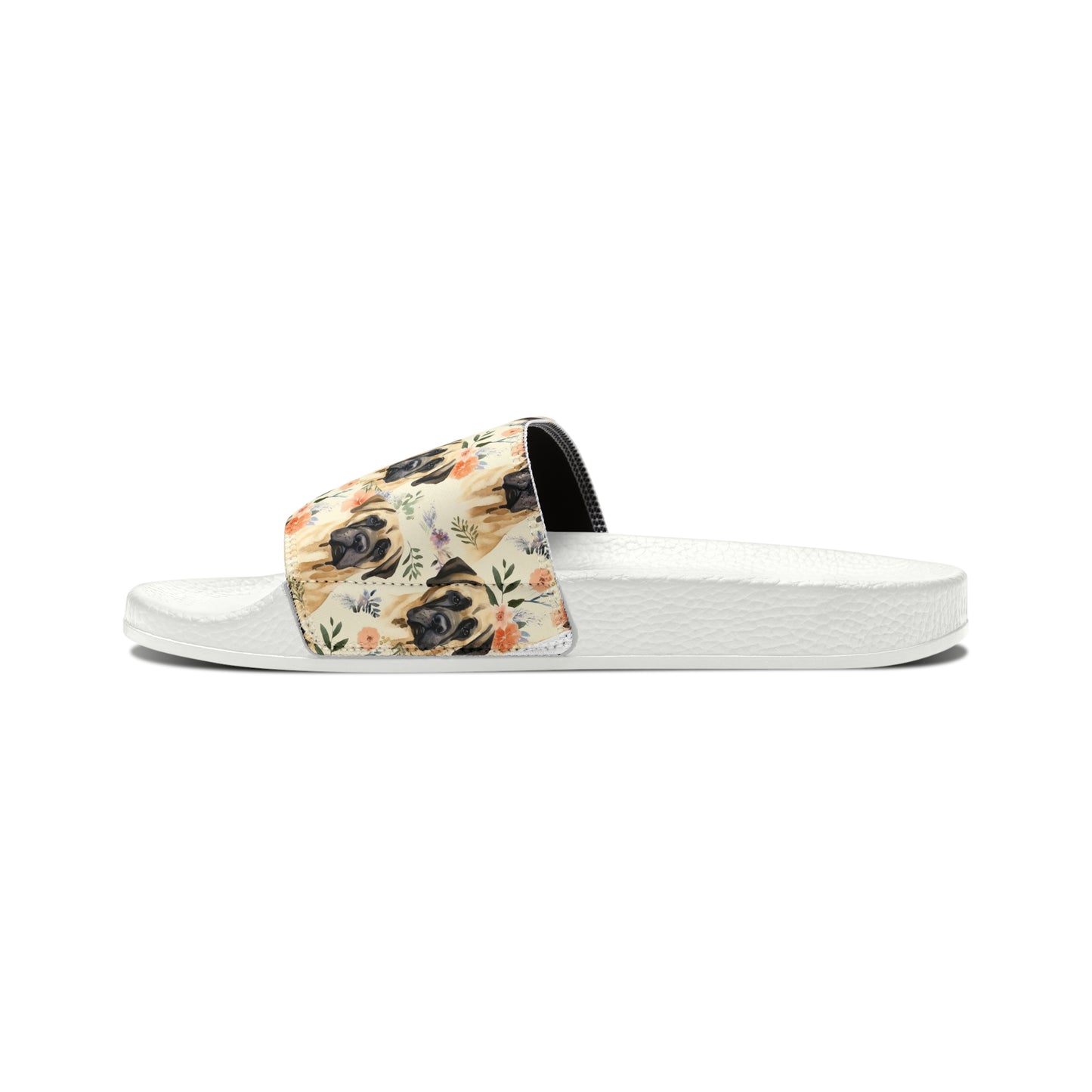 English Mastiff Women's PU Slide Sandals