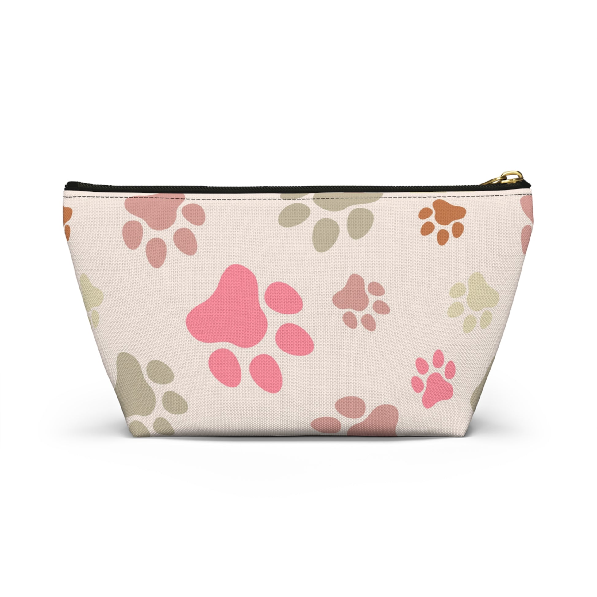 Paw Print Accessory Pouch w T-bottom