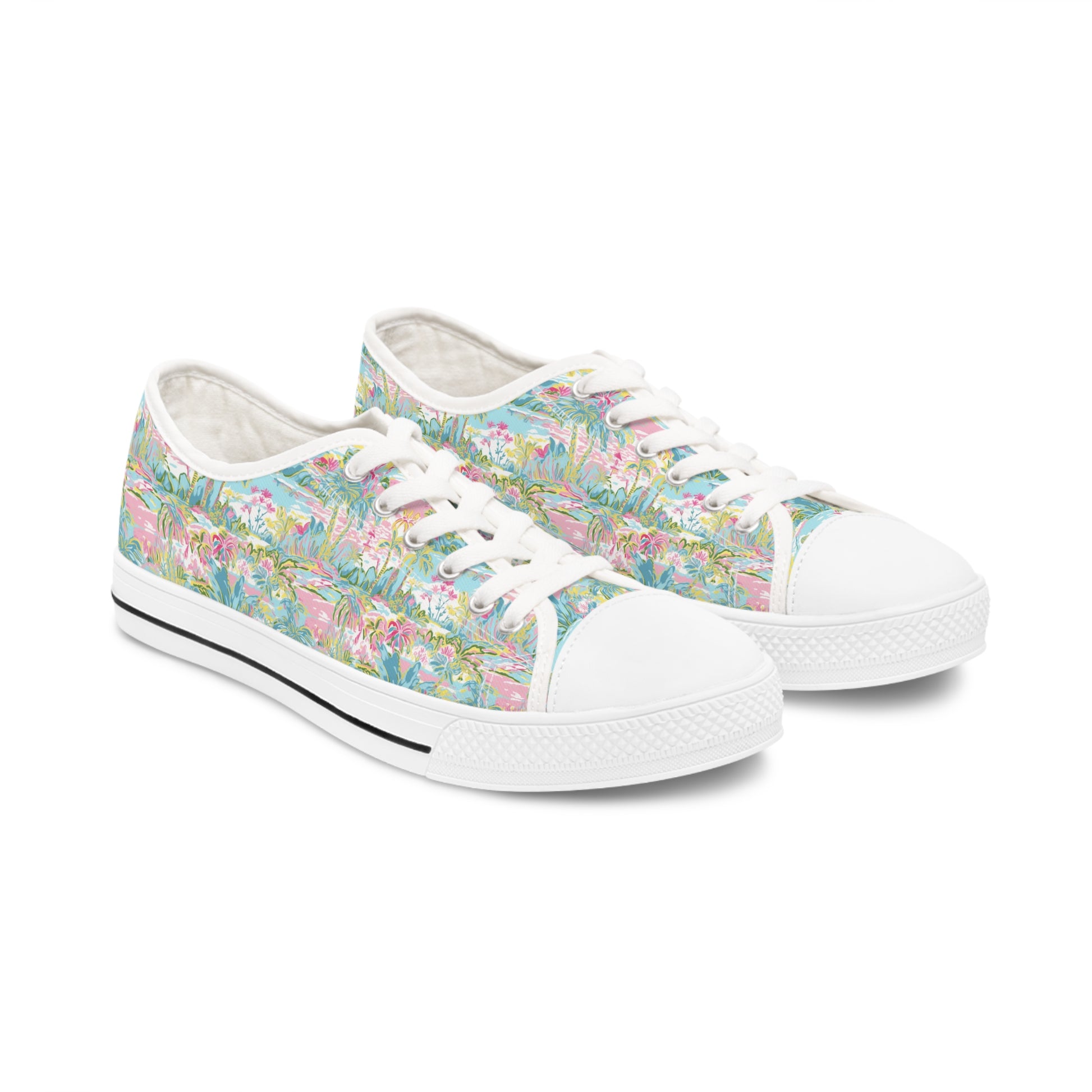 Lilly Inspired #2 Women's Low Top Sneakers White sole