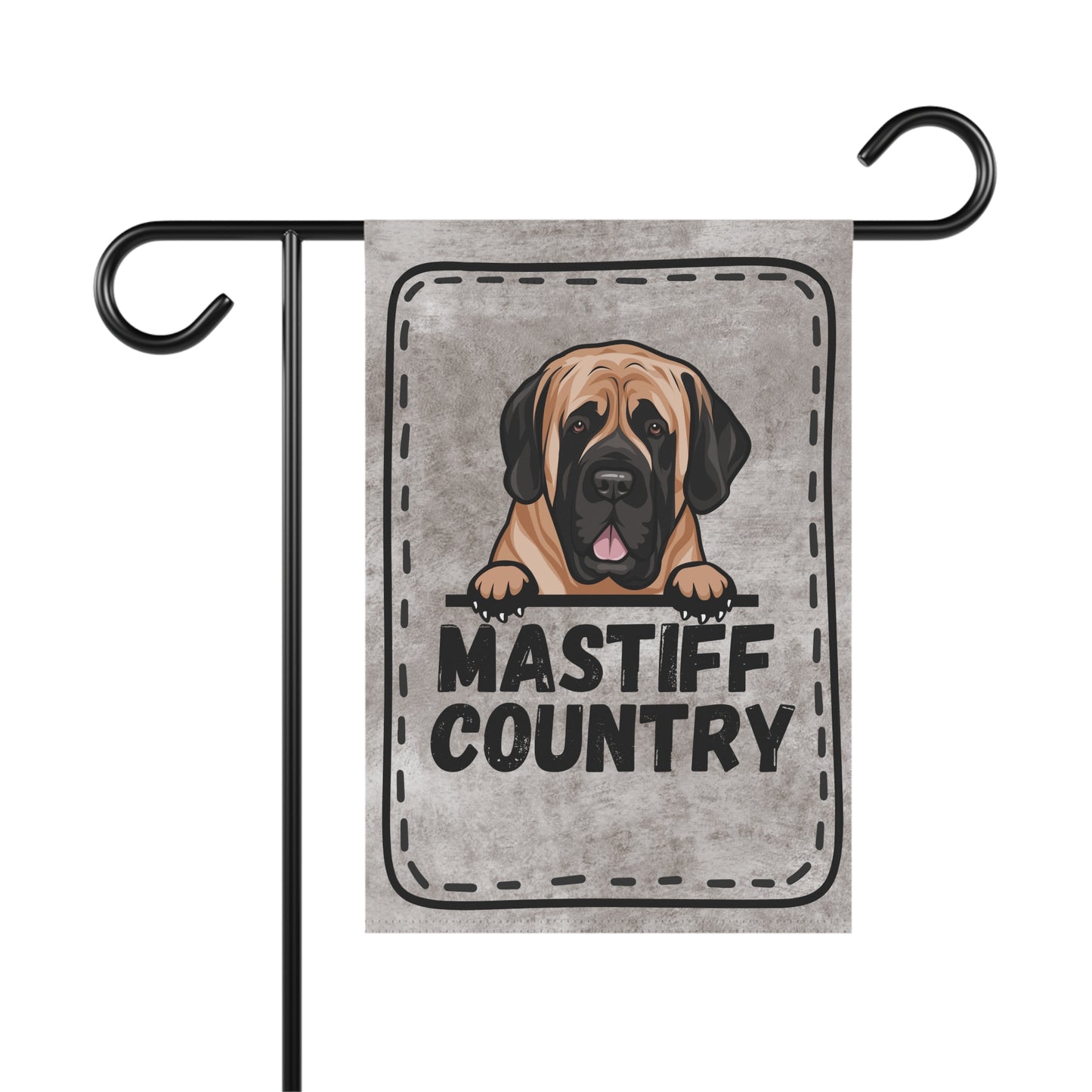 Mastiff Country Garden Flag