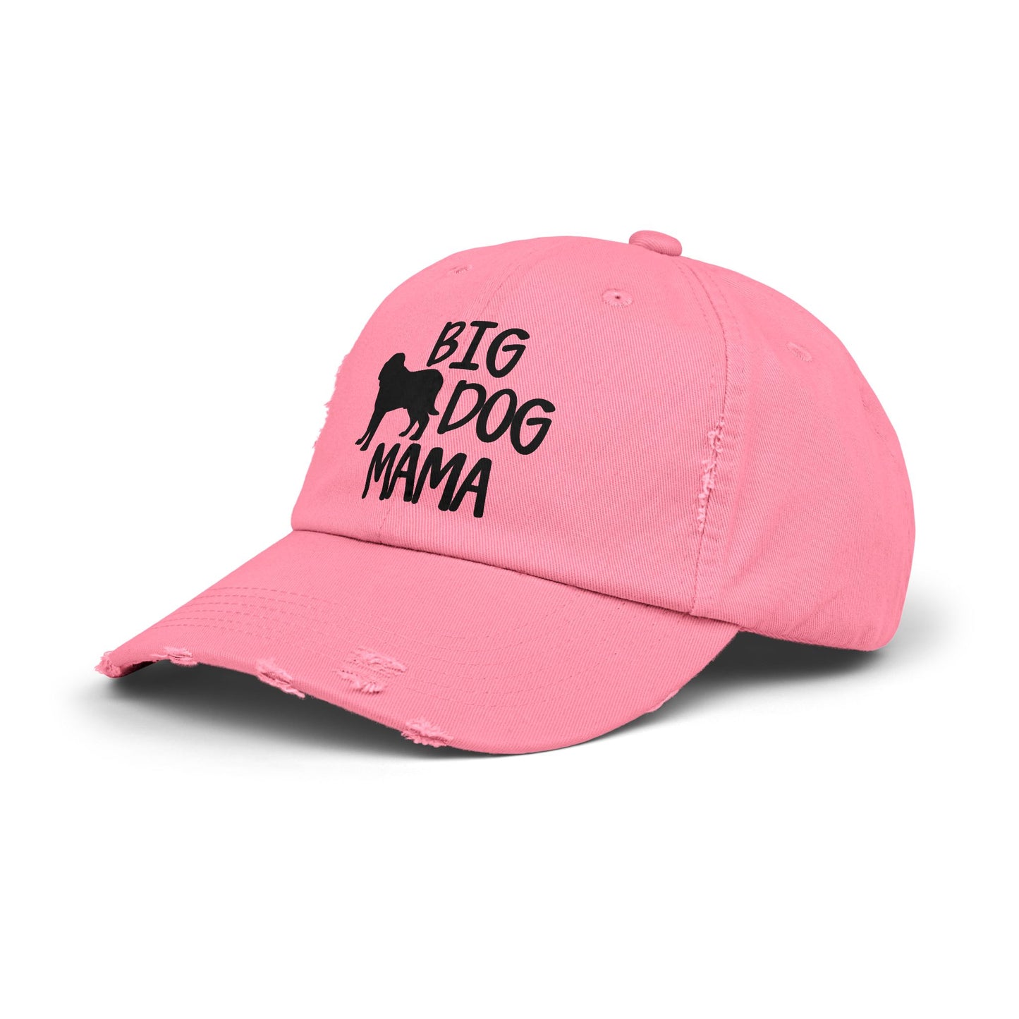 Big Dog Mama Unisex Distressed Cap - Perfect Gift for Dog Lovers