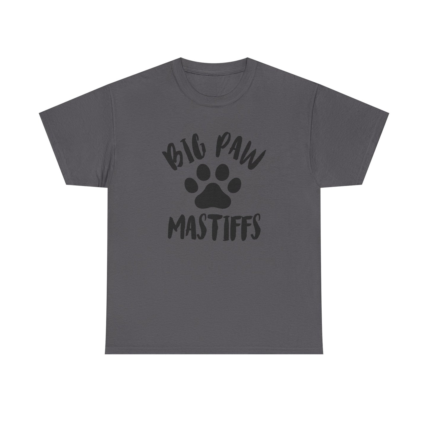 Unisex Heavy Cotton Tee Charcoal