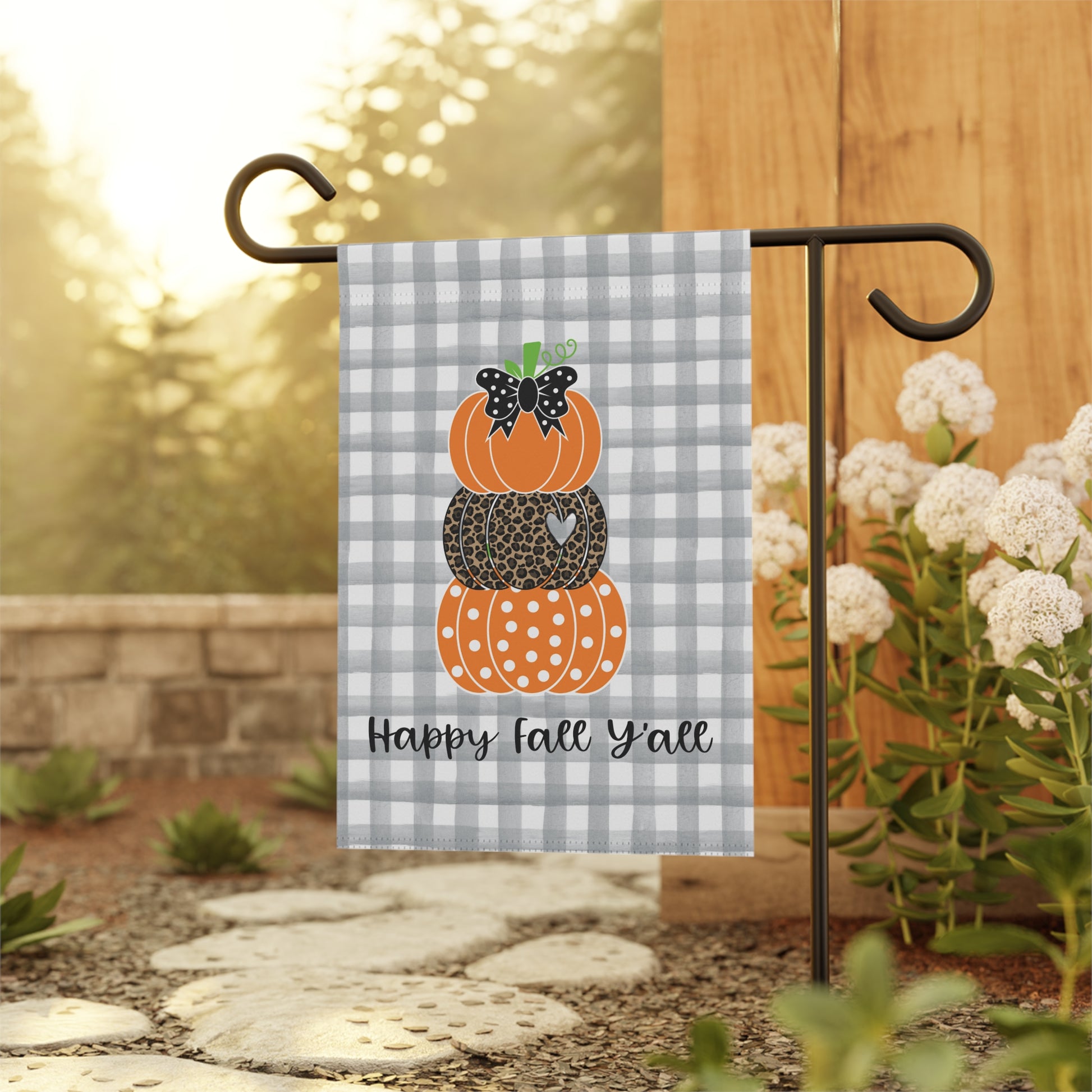 Happy Fall Y'all Garden Flag 12'' × 18''