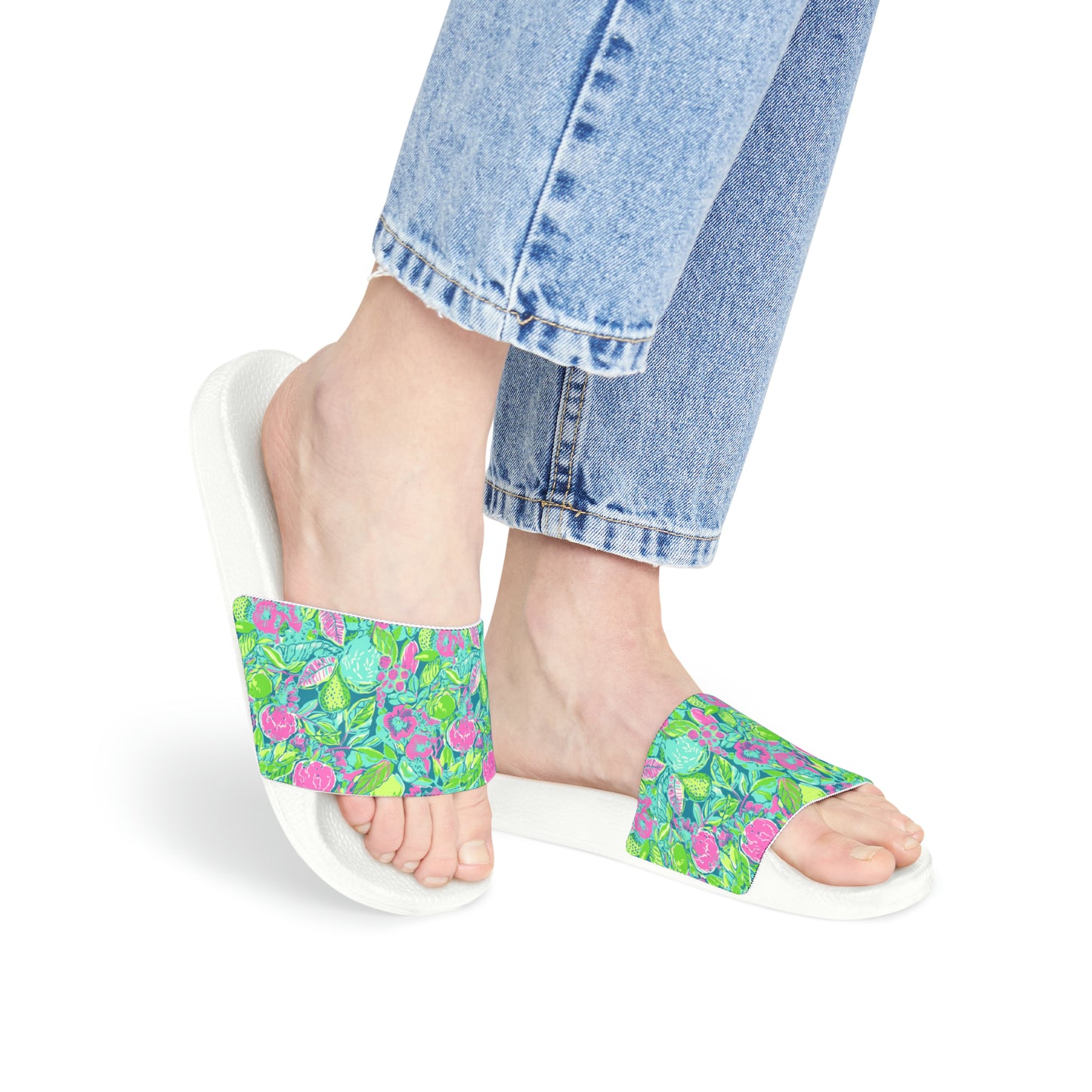 Lilly Inspired Women's PU Slide Sandals