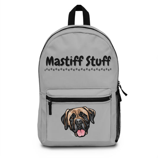 English Mastiff Backpack One size