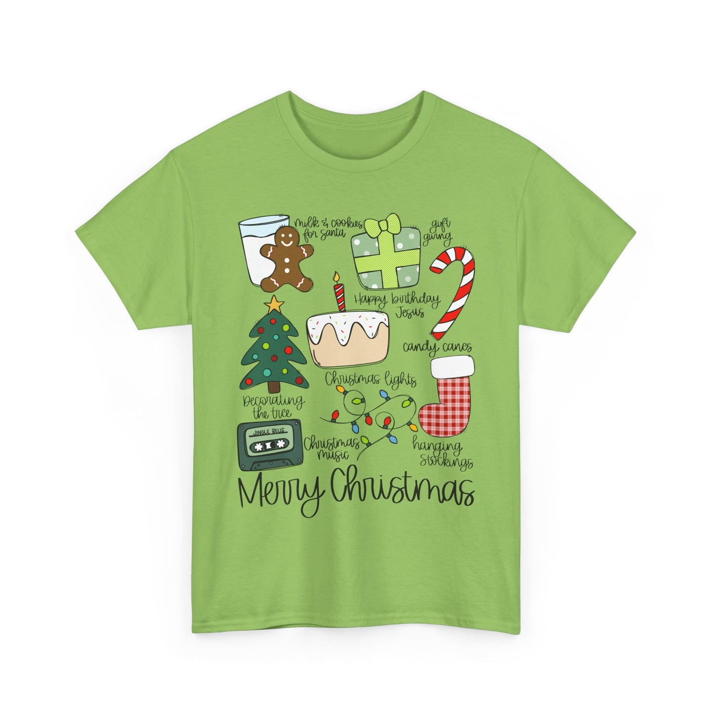 Christmas Things Unisex Heavy Cotton Tee