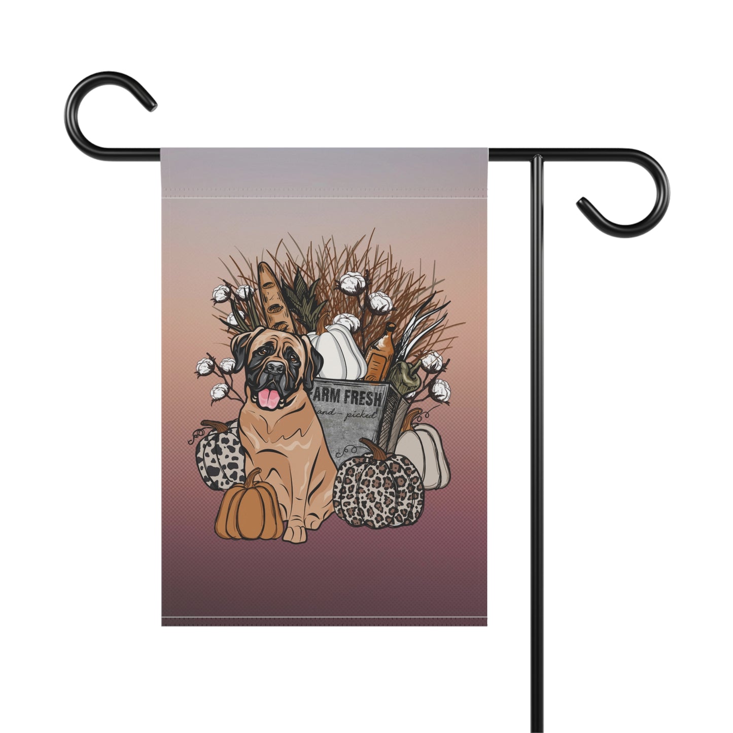 Mastiff Farm Fresh Garden Flag