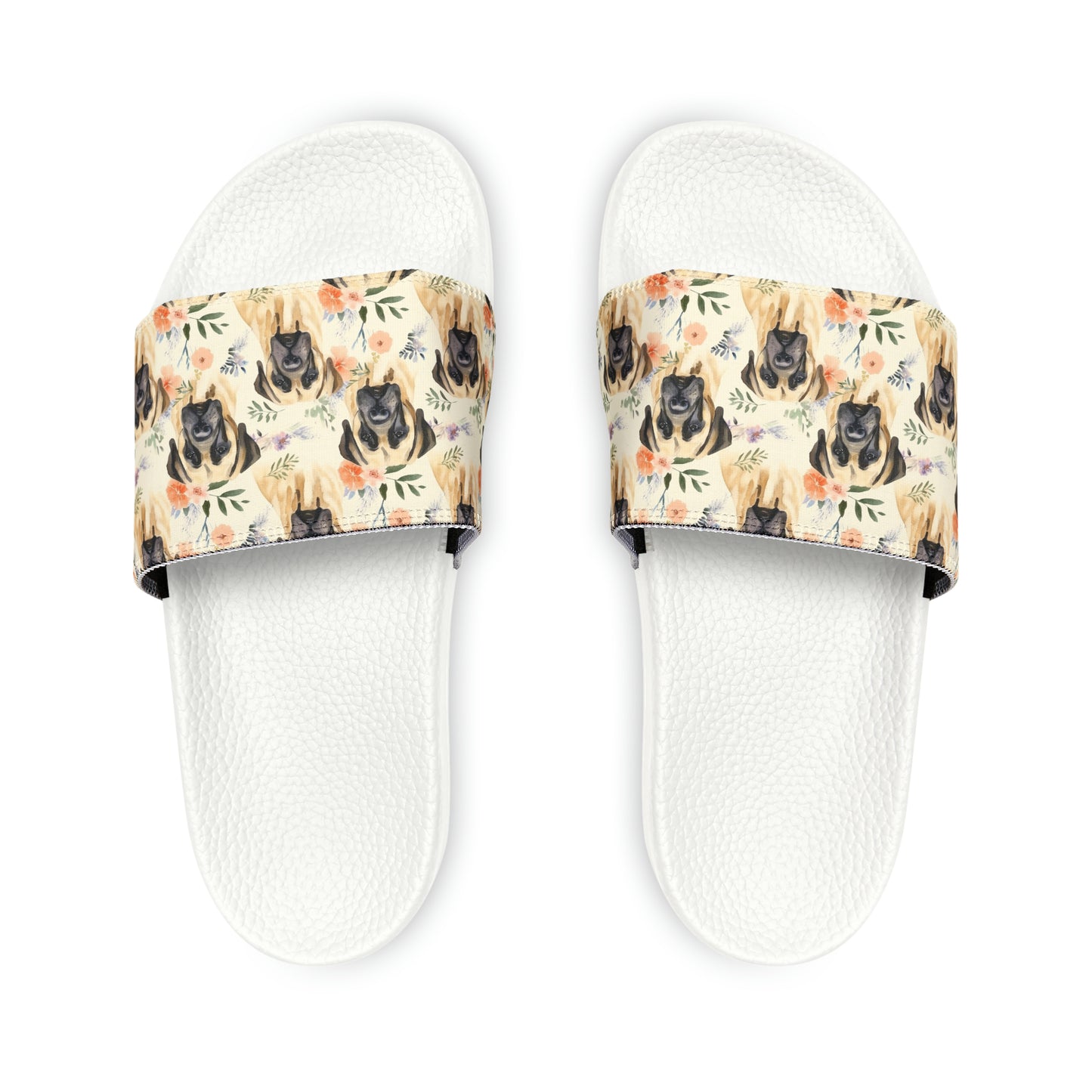 English Mastiff Women's PU Slide Sandals