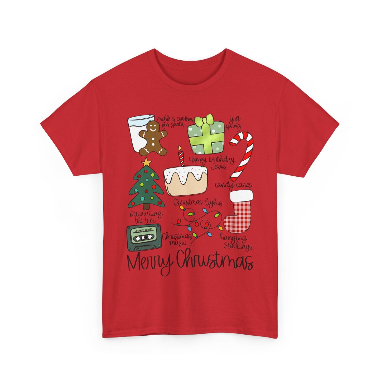 Christmas Things Unisex Heavy Cotton Tee