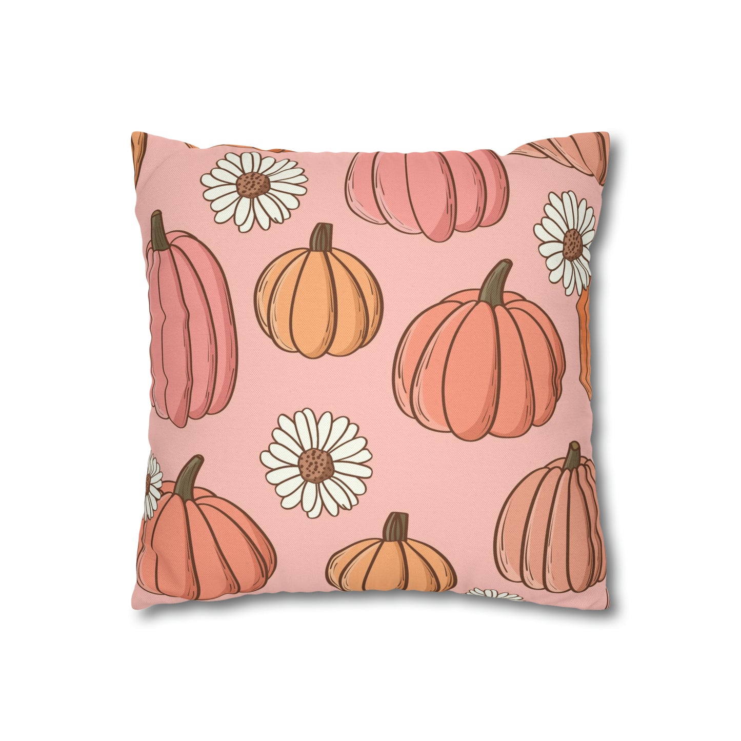 Spun Polyester Square Pillow Case