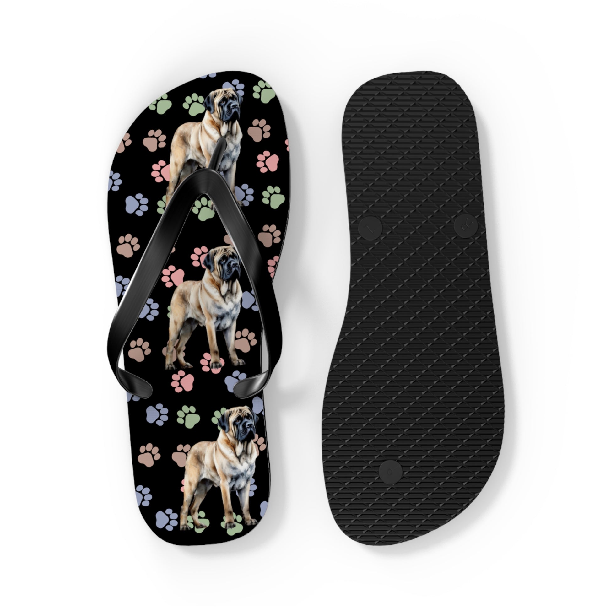 English Mastiff Flip Flops