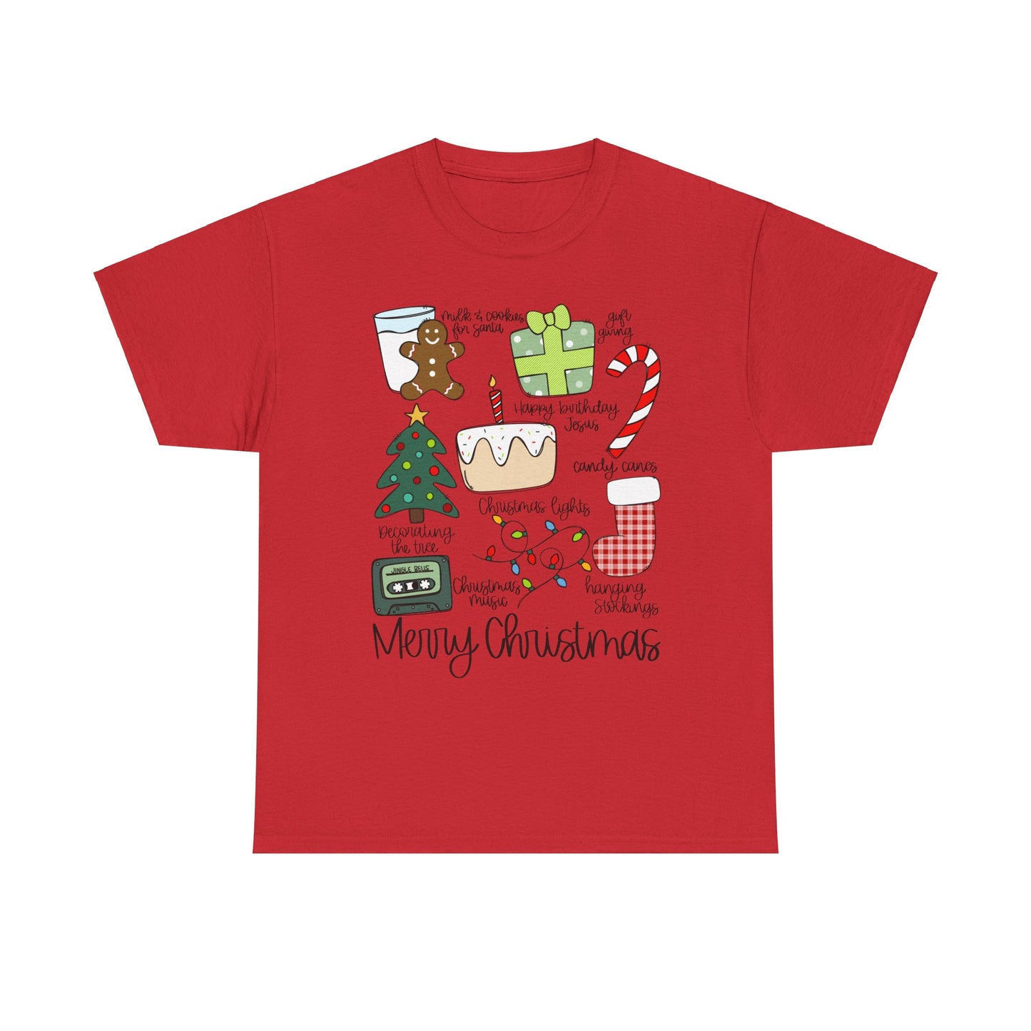Christmas Things Unisex Heavy Cotton Tee