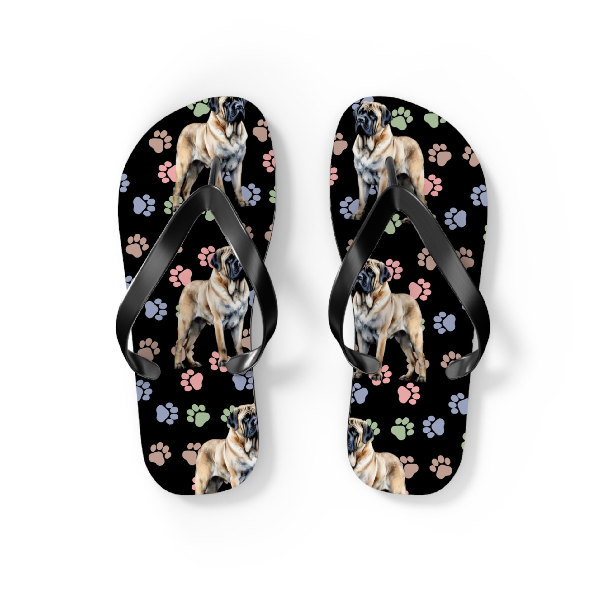 English Mastiff Flip Flops