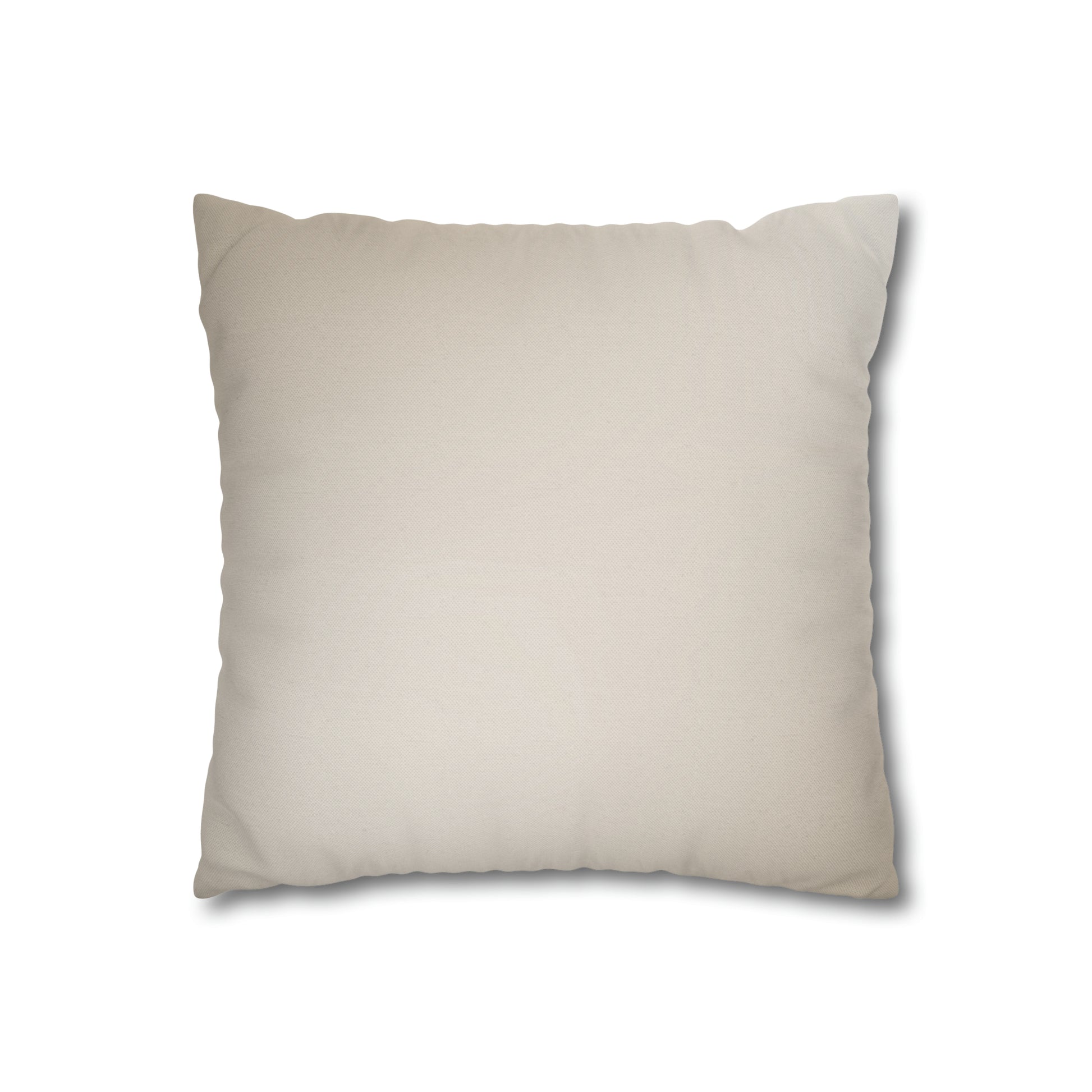 No Humans Spun Polyester Square Pillow Case