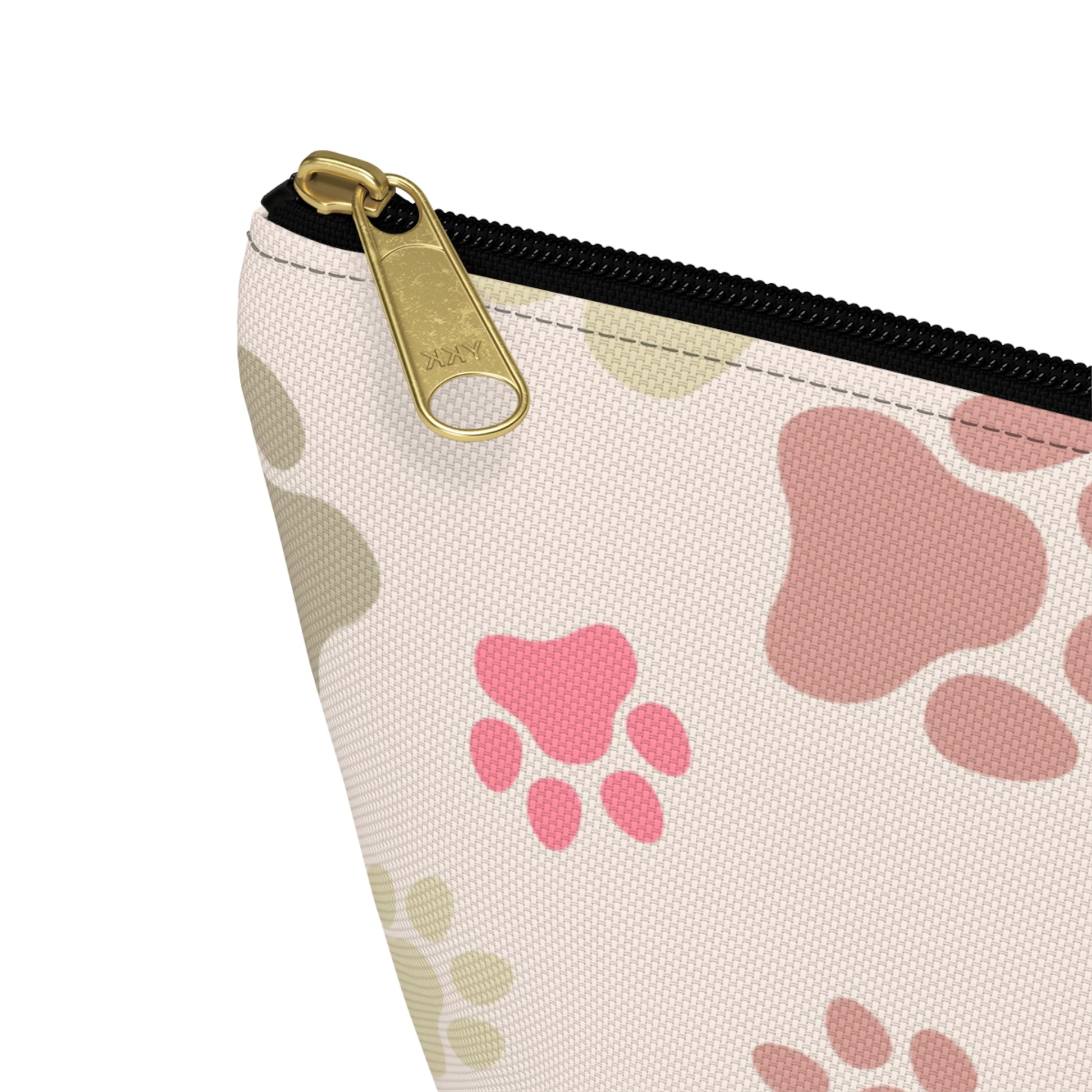 Paw Print Accessory Pouch w T-bottom