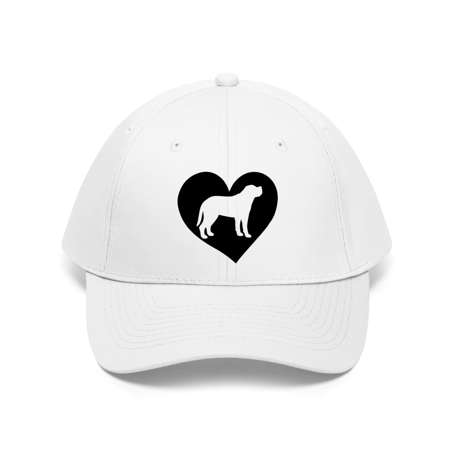 Unisex Mastiff Twill Hat White One size