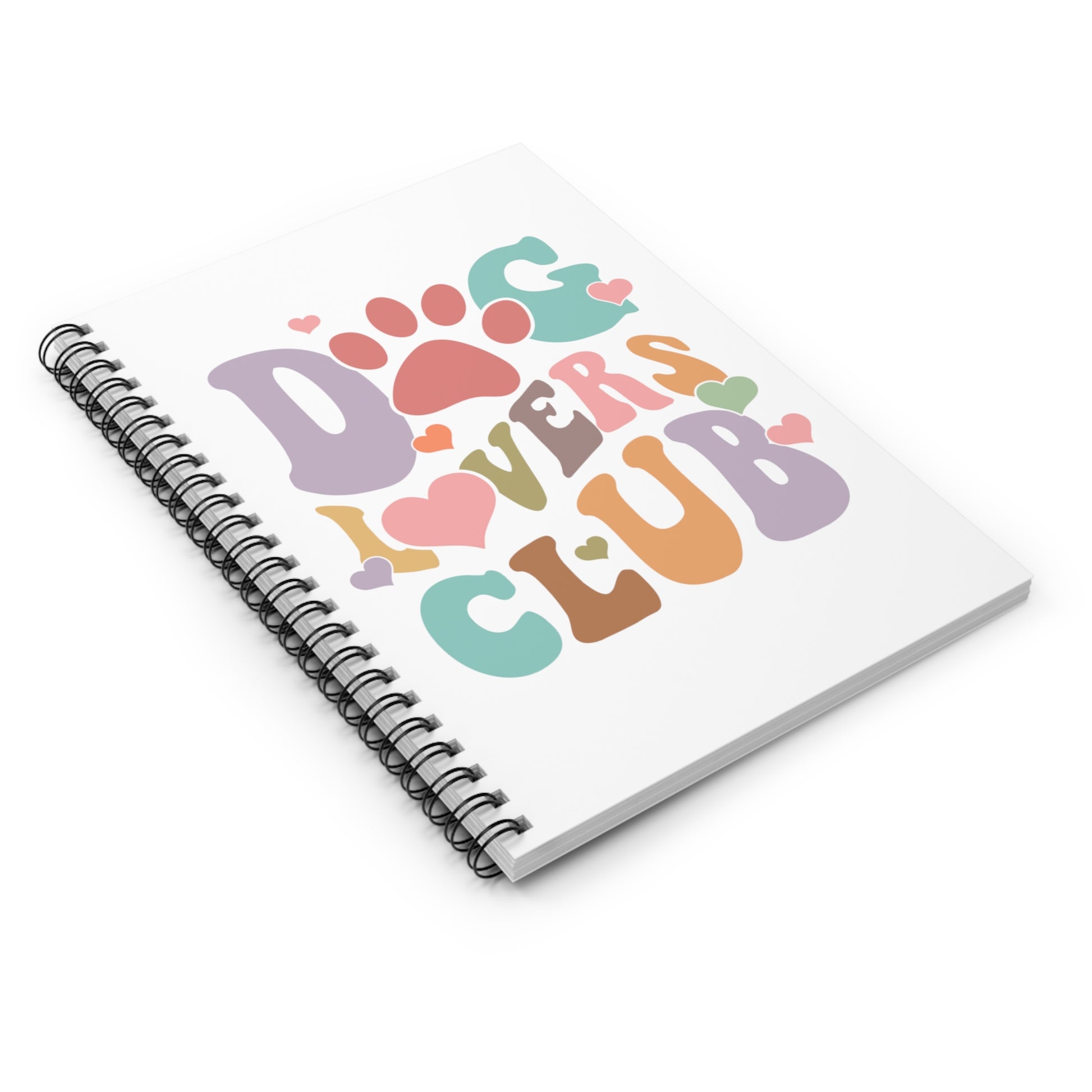 Dog Lover Spiral Notebook - Ruled Line