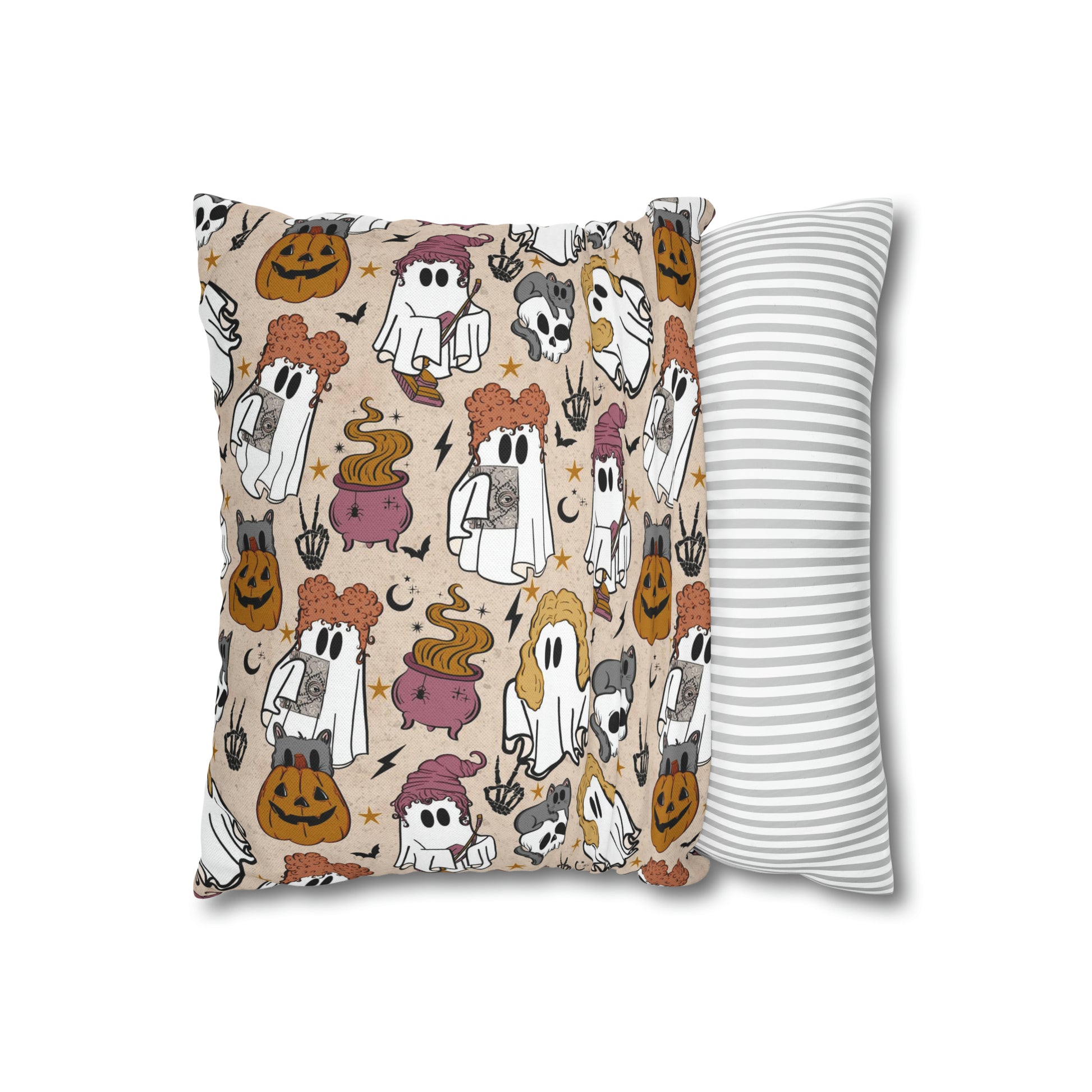 Hocus Pocus Spun Polyester Square Pillow Case