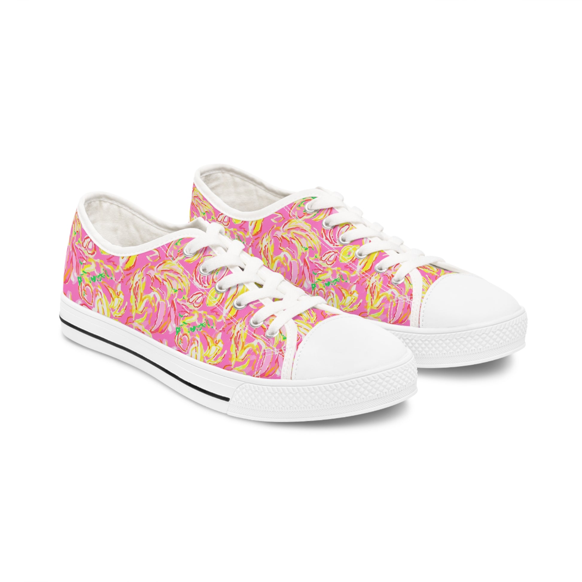 Lilly Inspired #3 Women's Low Top Sneakers White sole