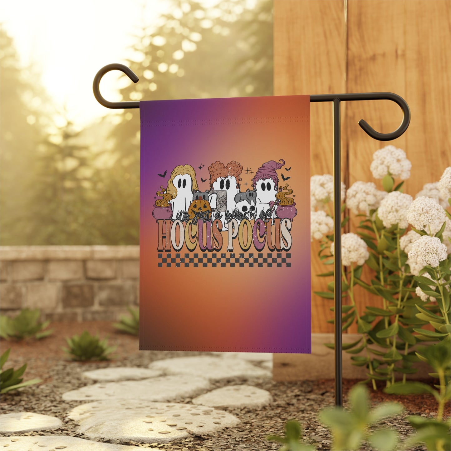 Hocus Pocus Garden Flag