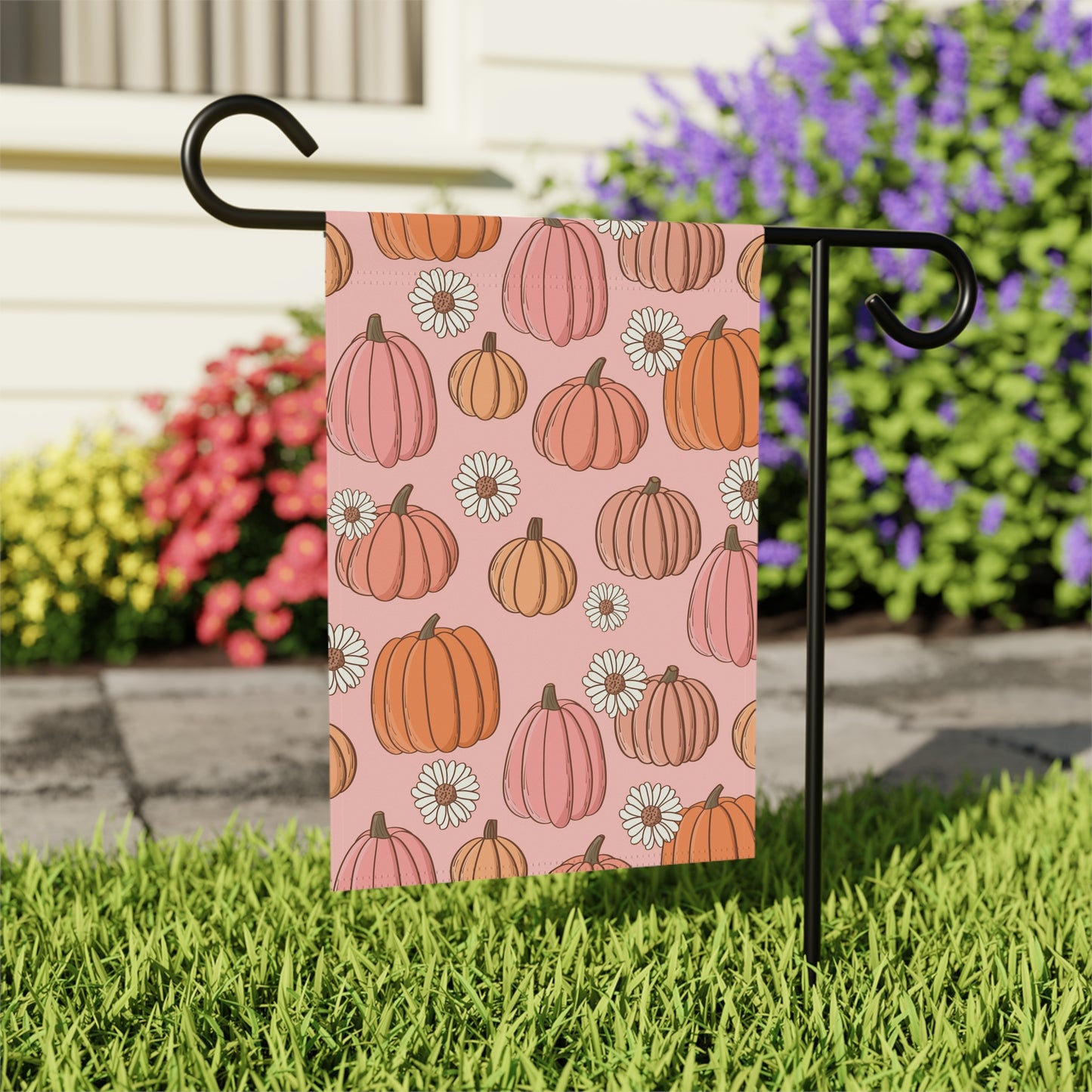 Pumpkin Garden Flag