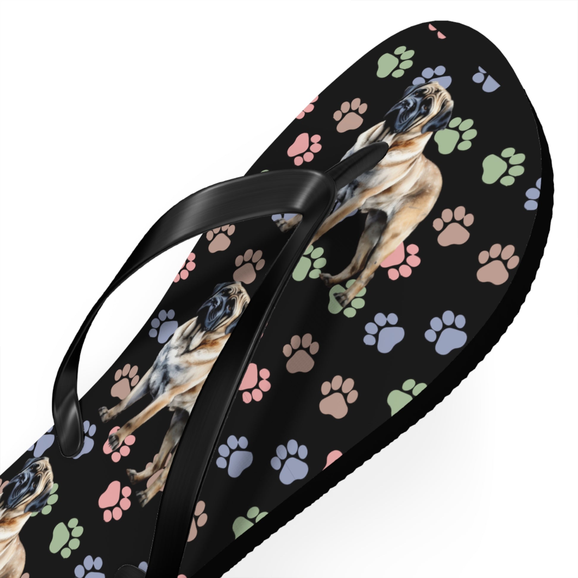 English Mastiff Flip Flops