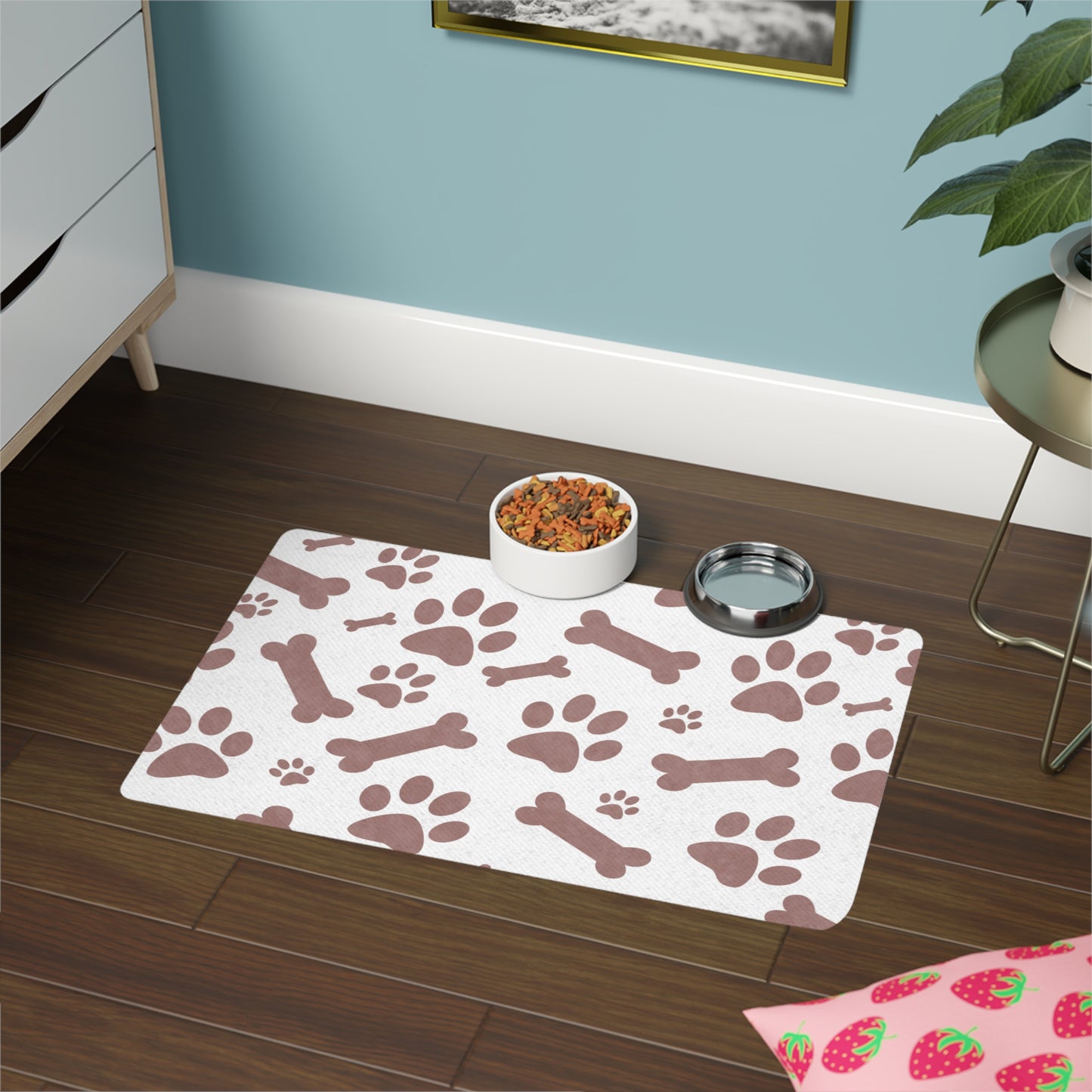 Pet Food Mat (12x18) 12" × 18" Rectangle