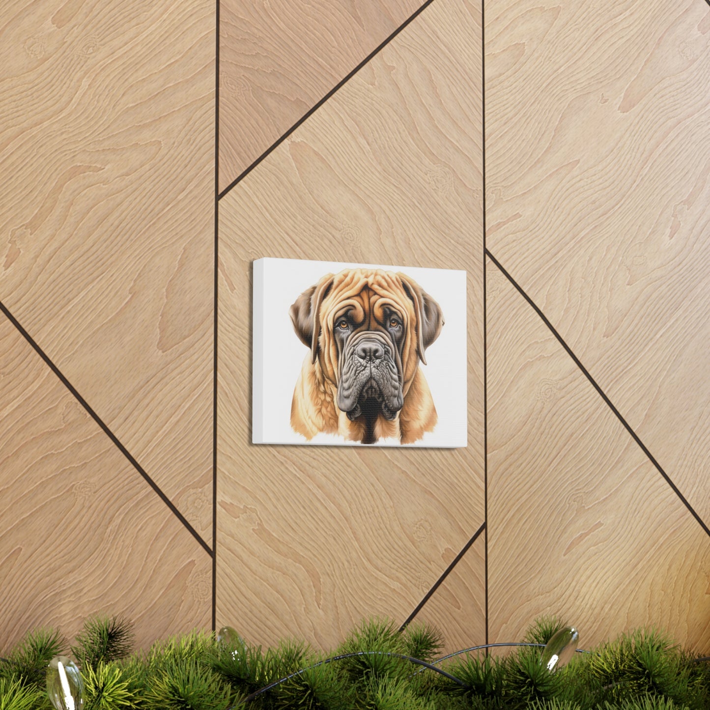 English Mastiff Canvas Gallery Wraps