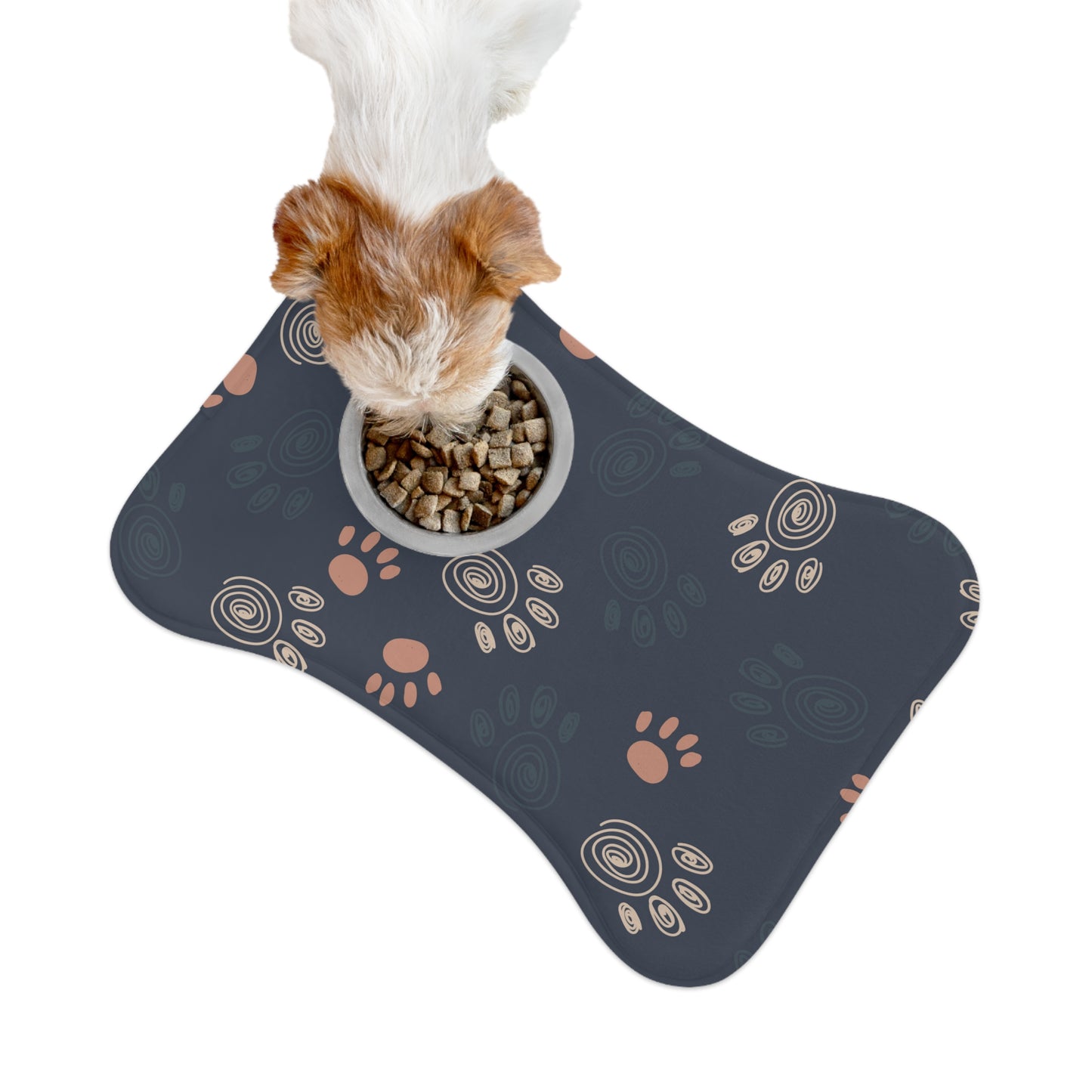 Bone Shape Pet Feeding Mat