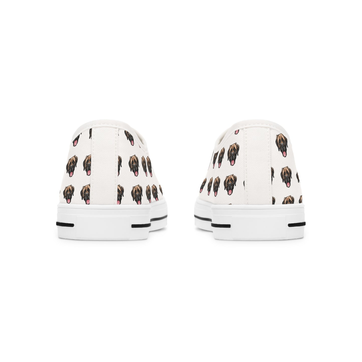 English Mastiff Women's Low Top Sneakers