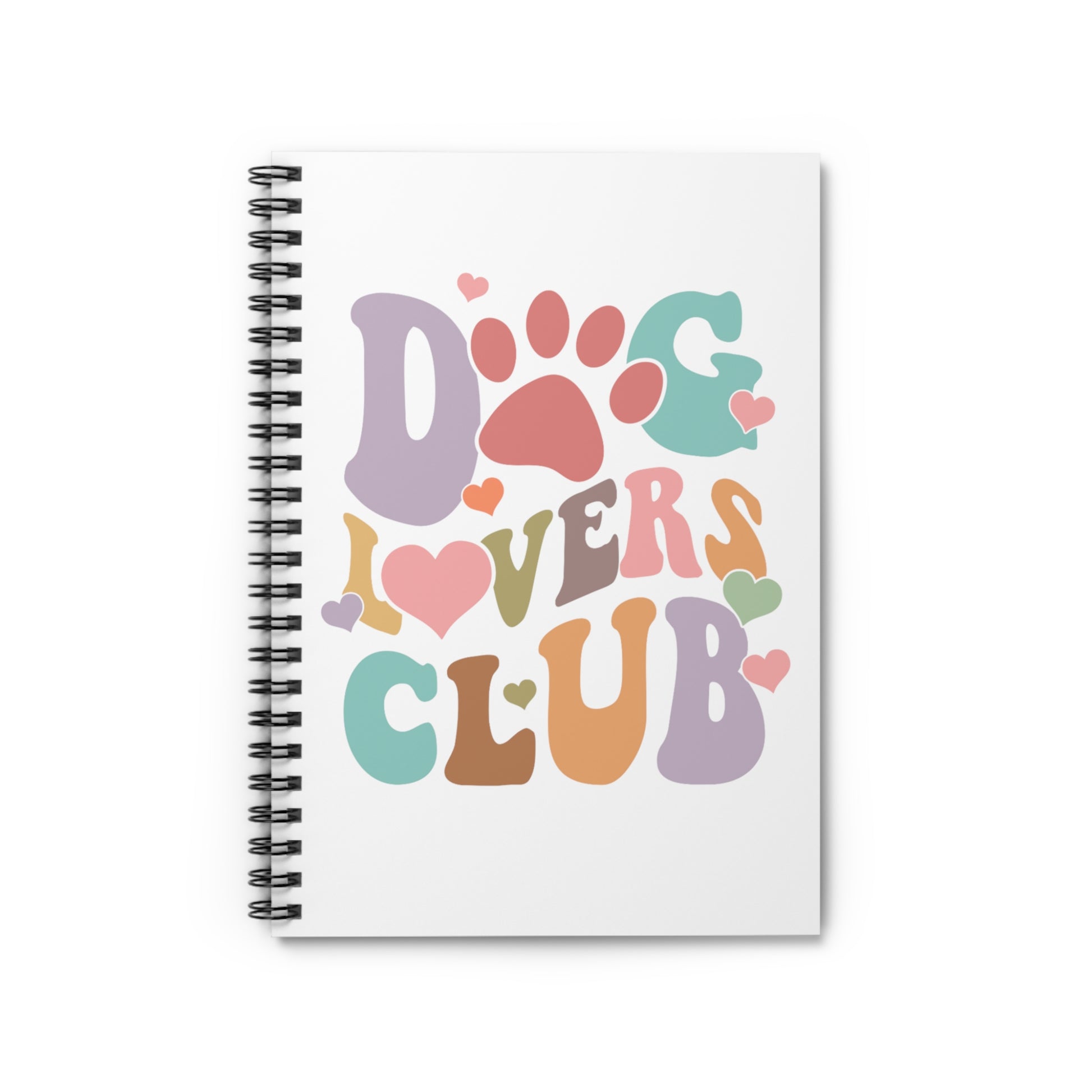 Dog Lover Spiral Notebook - Ruled Line