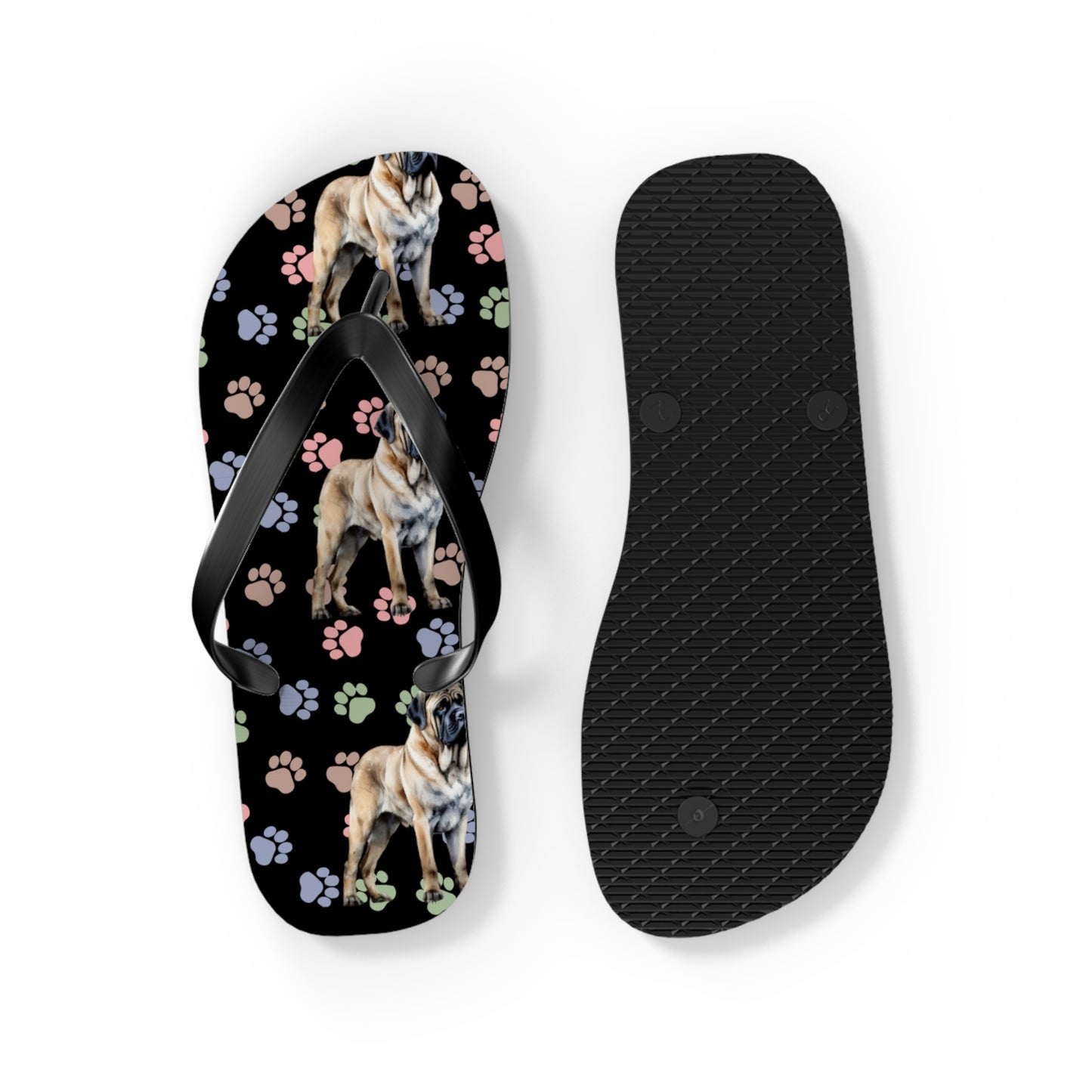 English Mastiff Flip Flops