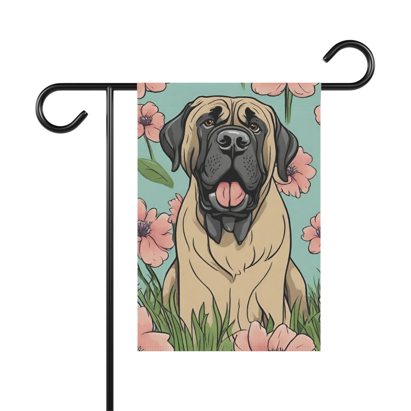 Mastiff Spring Garden Flag #2