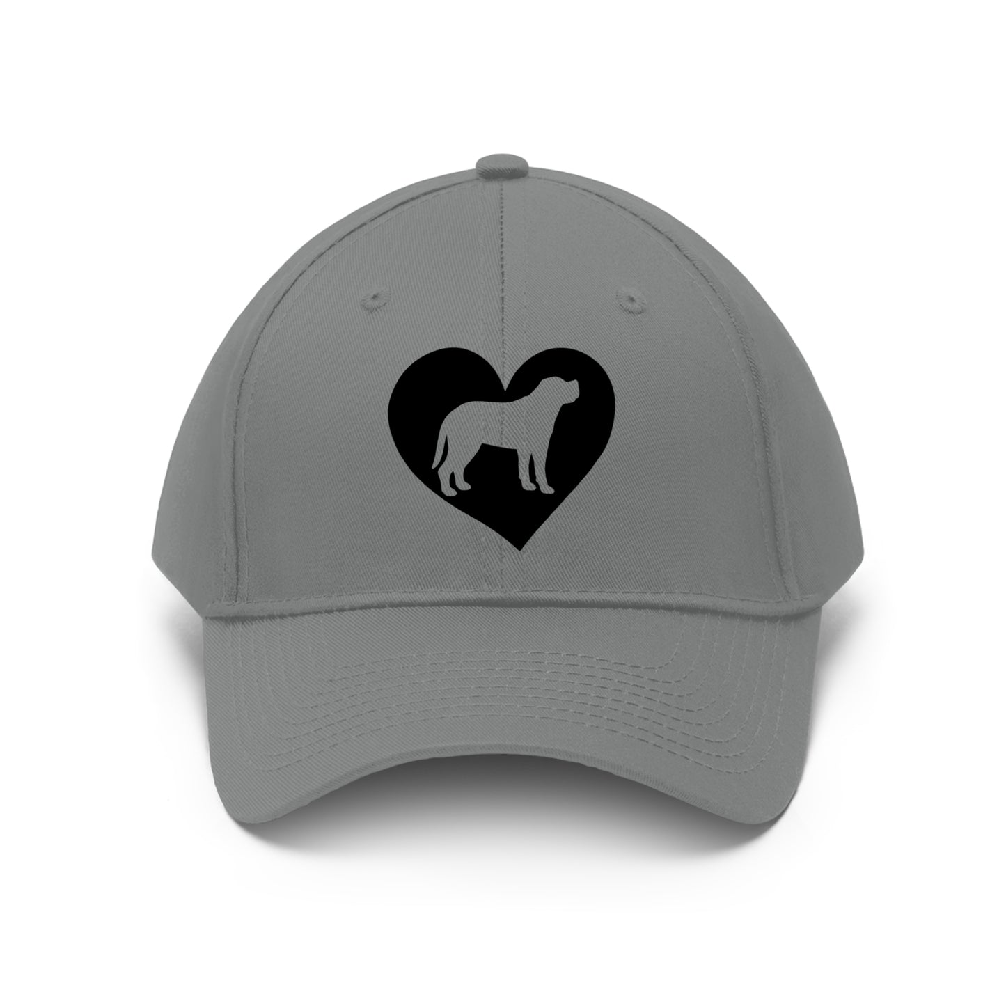 Unisex Mastiff Twill Hat Charcoal One size