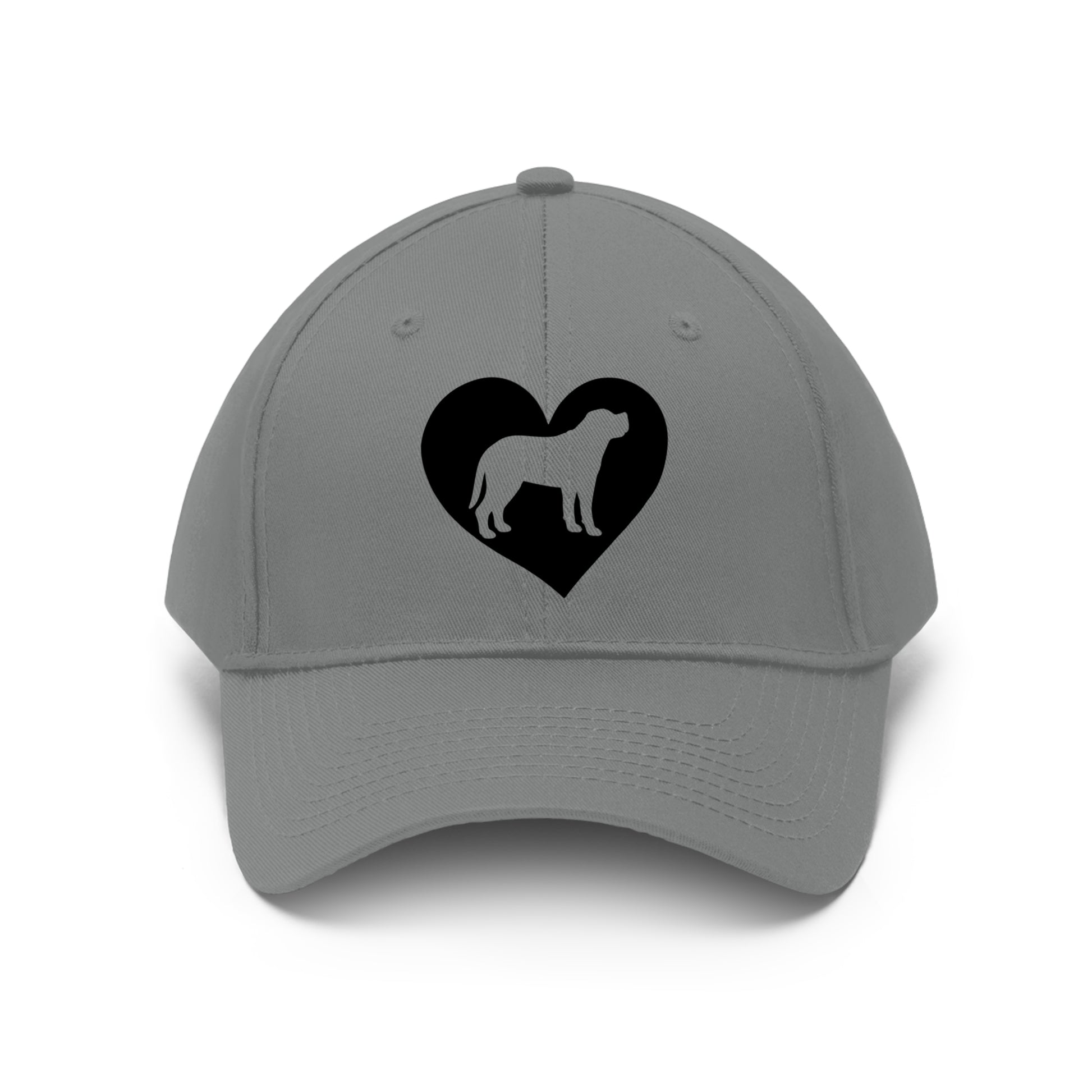 Unisex Mastiff Twill Hat Charcoal One size