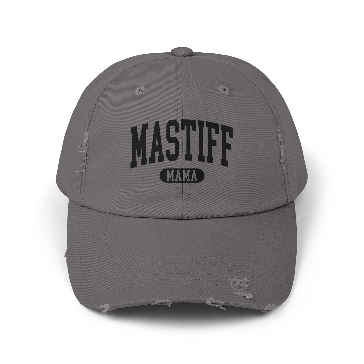 Mastiff Mama Distressed Cap Nickel One size