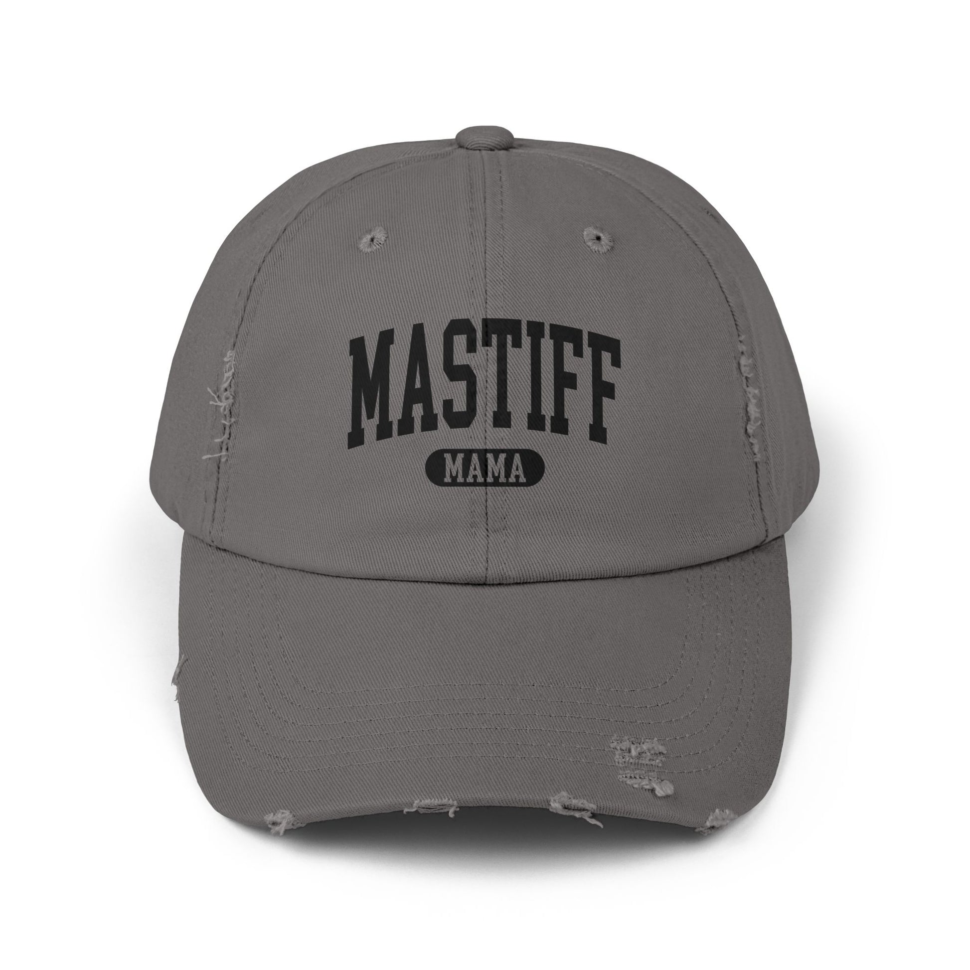 Mastiff Mama Distressed Cap Nickel One size